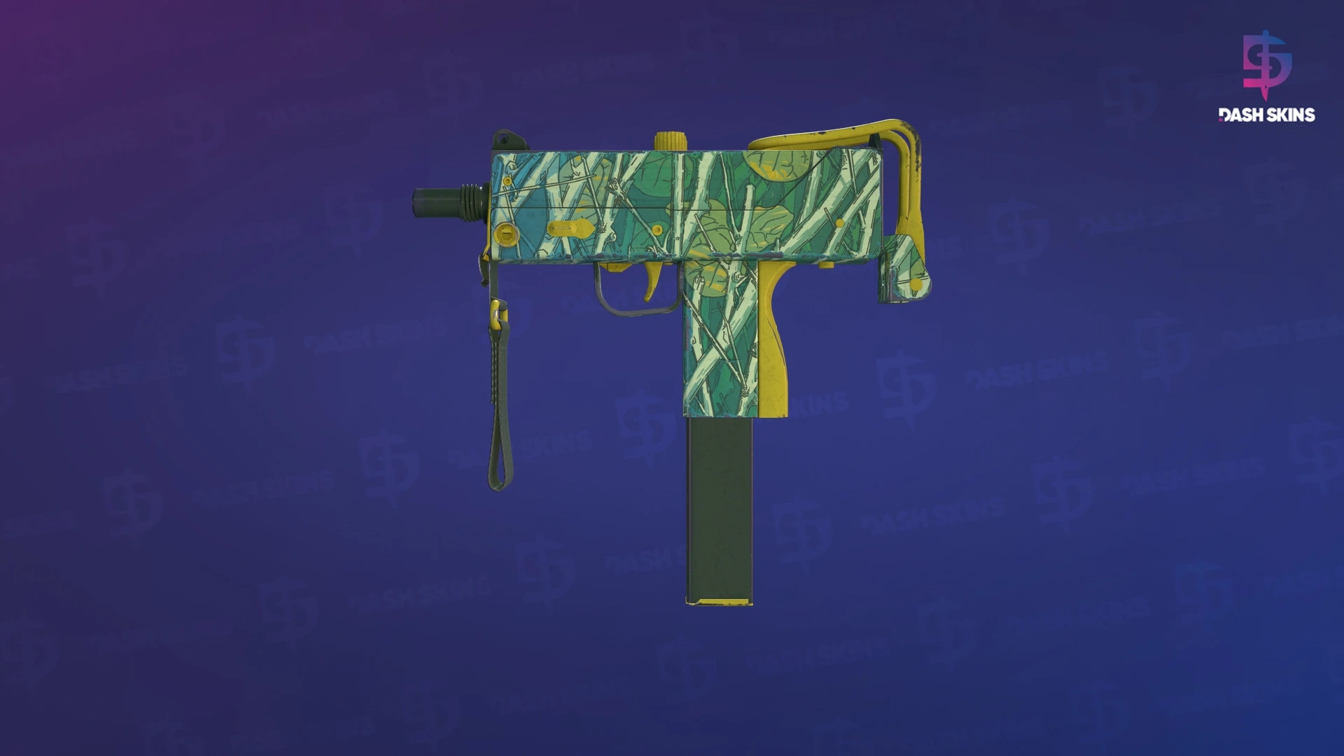 MAC-10 | Poplar Thicket (Minimal Wear) Screenshot Playside
