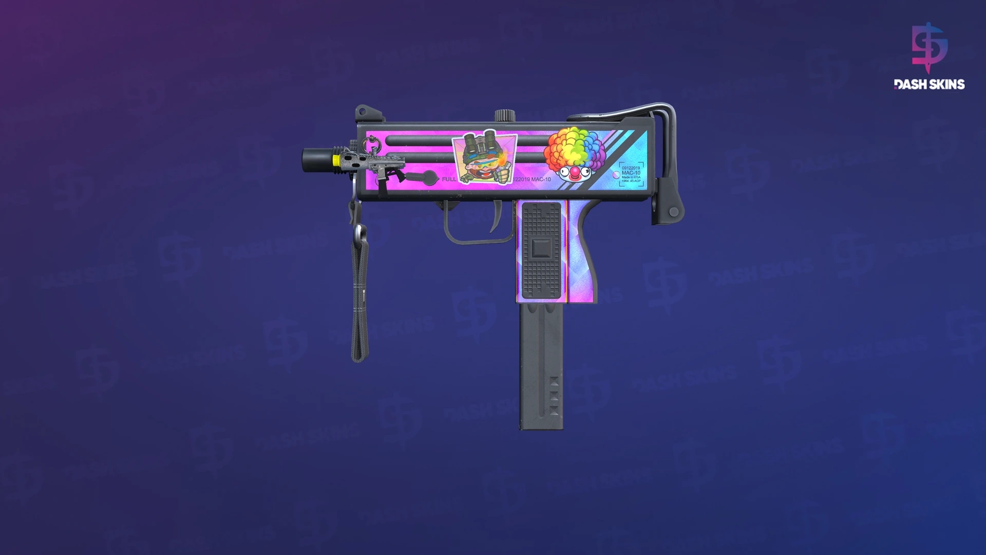 MAC-10 | Disco Tech (Field-Tested) Screenshot Playside