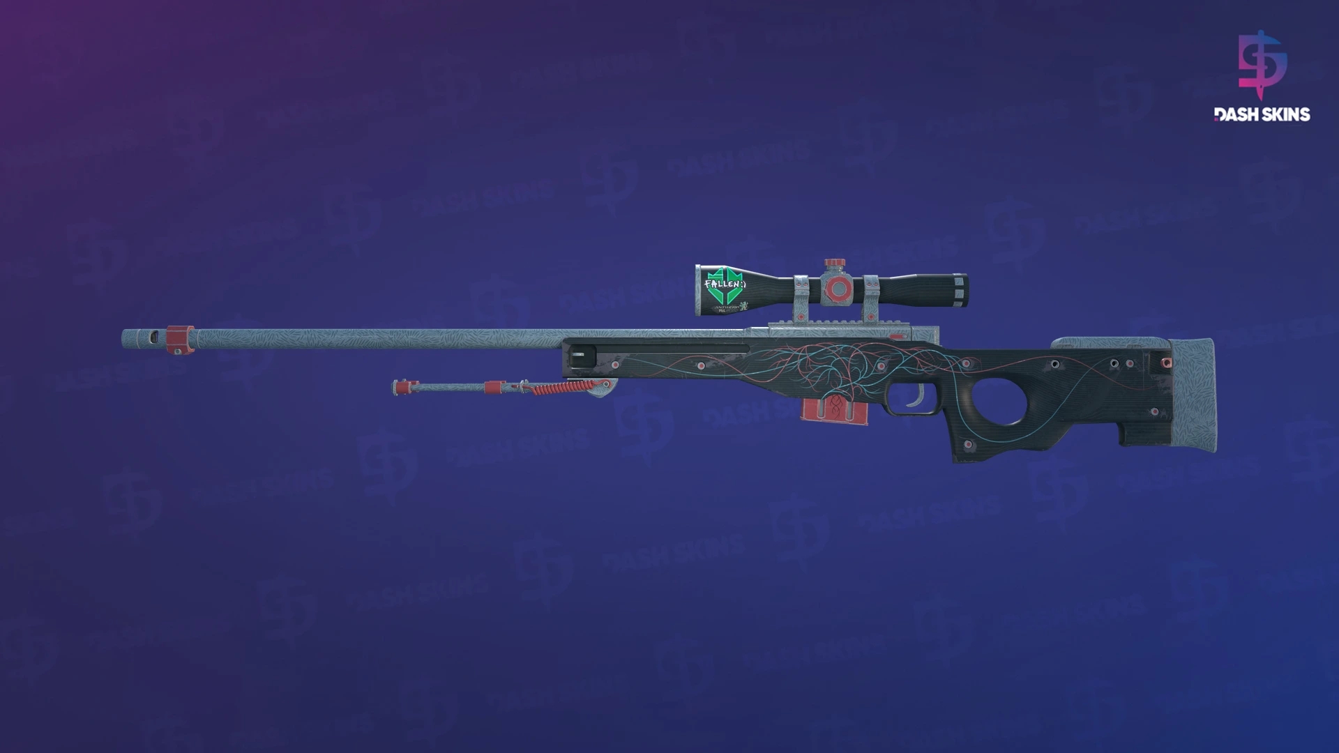 AWP | Capillary (Field-Tested) Screenshot Playside