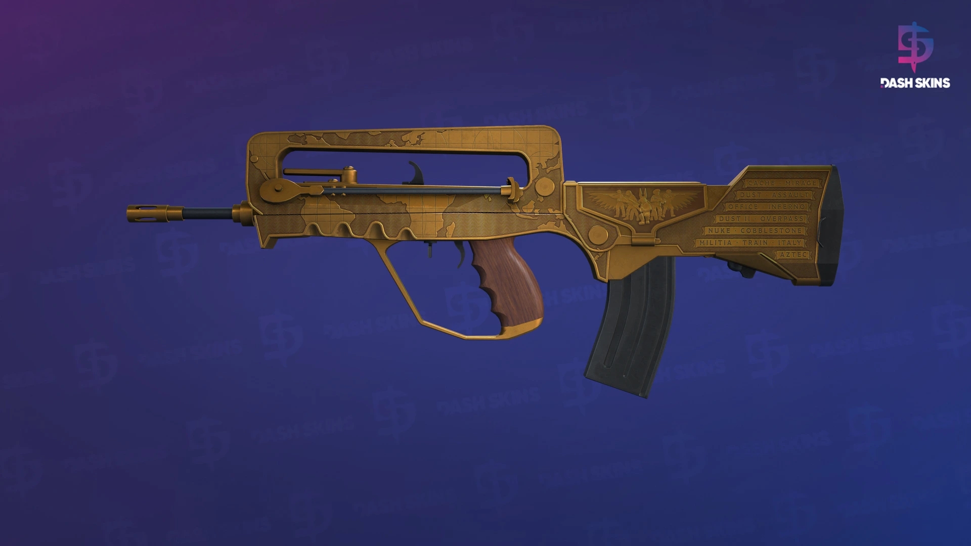 FAMAS | Commemoration (Field-Tested) Screenshot Playside
