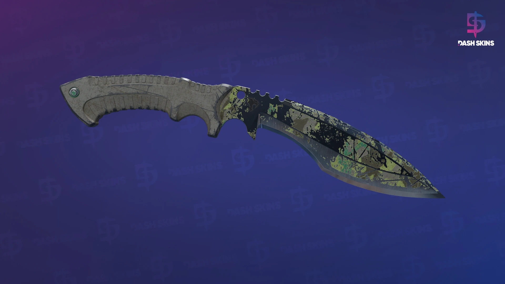 ★ Kukri Knife | Boreal Forest (Battle-Scarred) Screenshot Playside