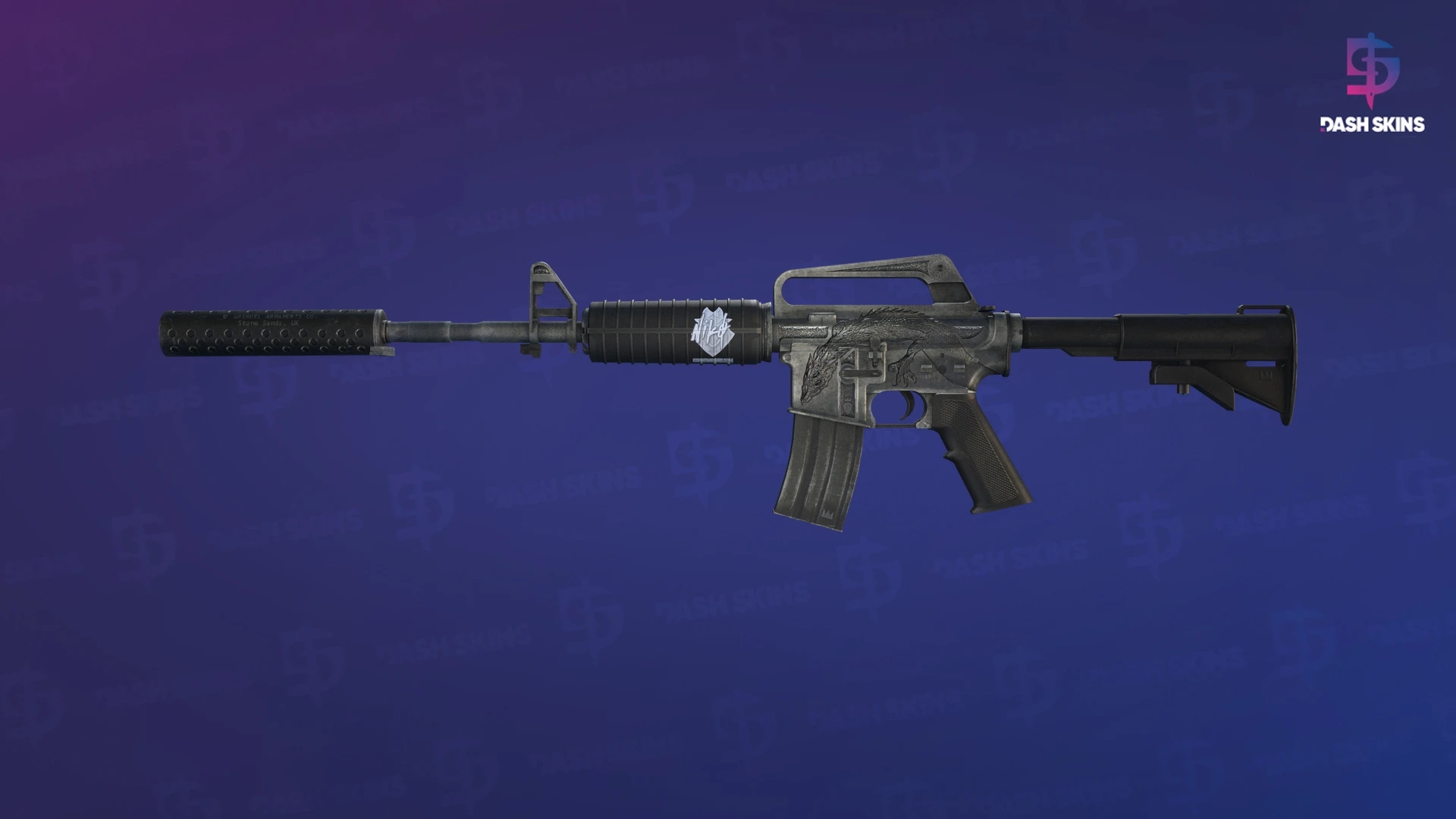 M4A1-S | Basilisk (Battle-Scarred) Screenshot Playside