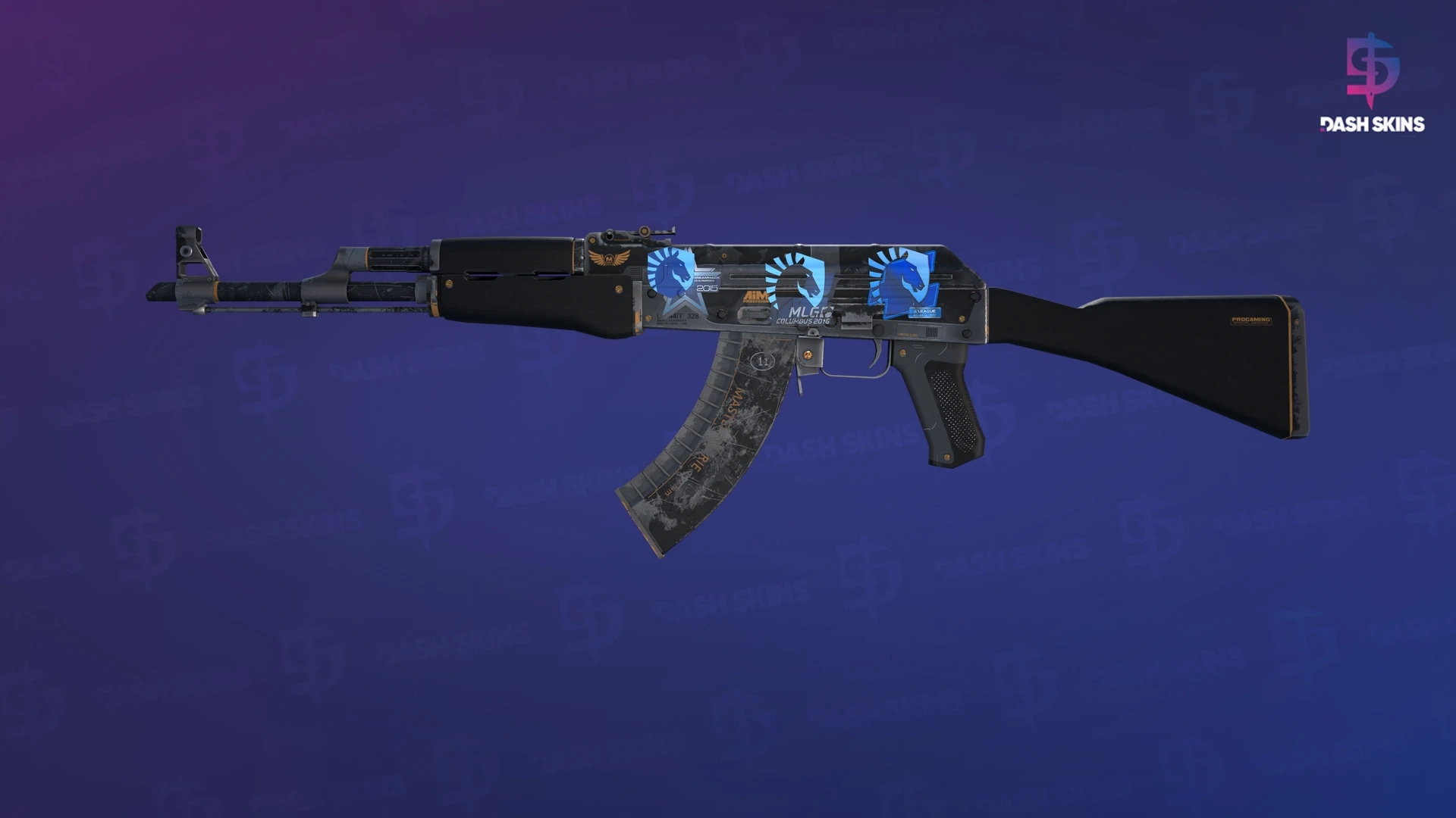 AK-47 | Elite Build (Well-Worn) Screenshot Playside