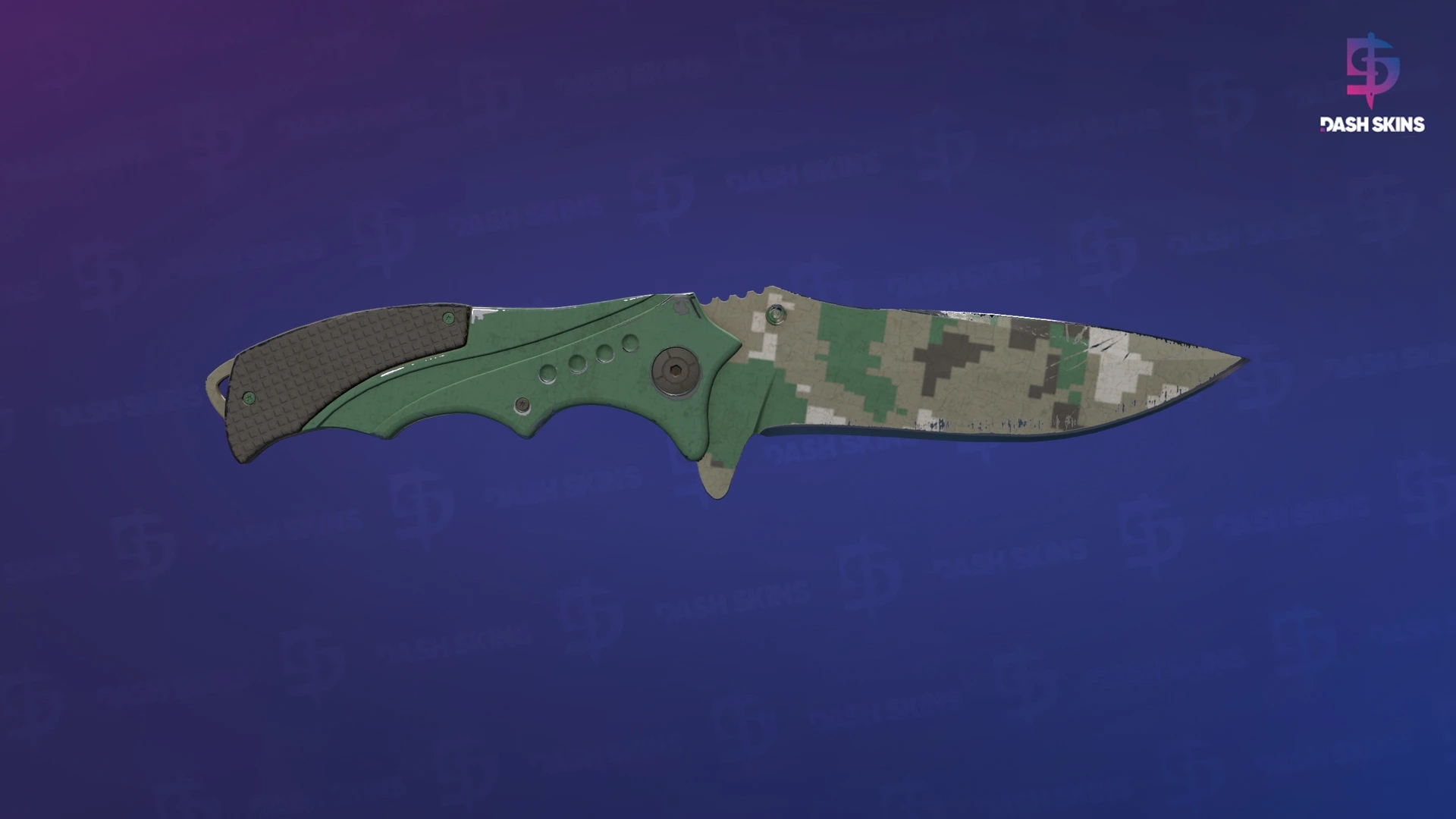 ★ Nomad Knife | Forest DDPAT (Well-Worn) Screenshot Playside