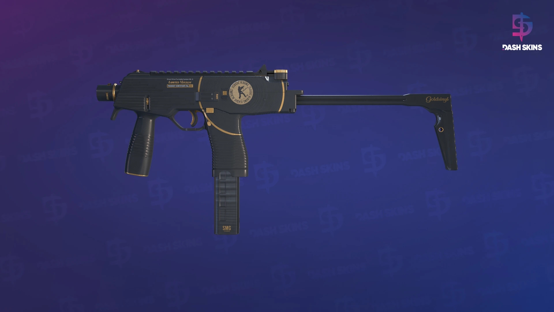 MP9 | Broken Record (Minimal Wear) Screenshot Playside