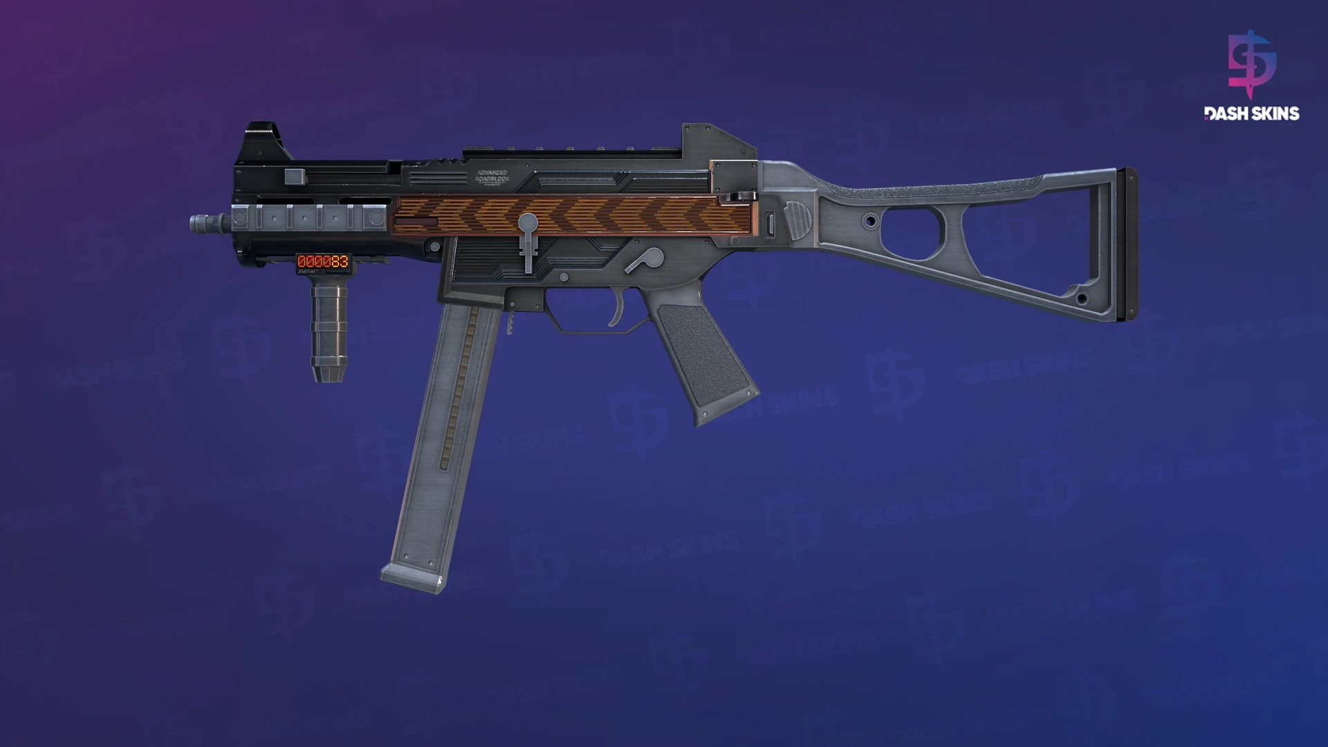 StatTrak™ UMP-45 | Roadblock (Minimal Wear) Screenshot Playside