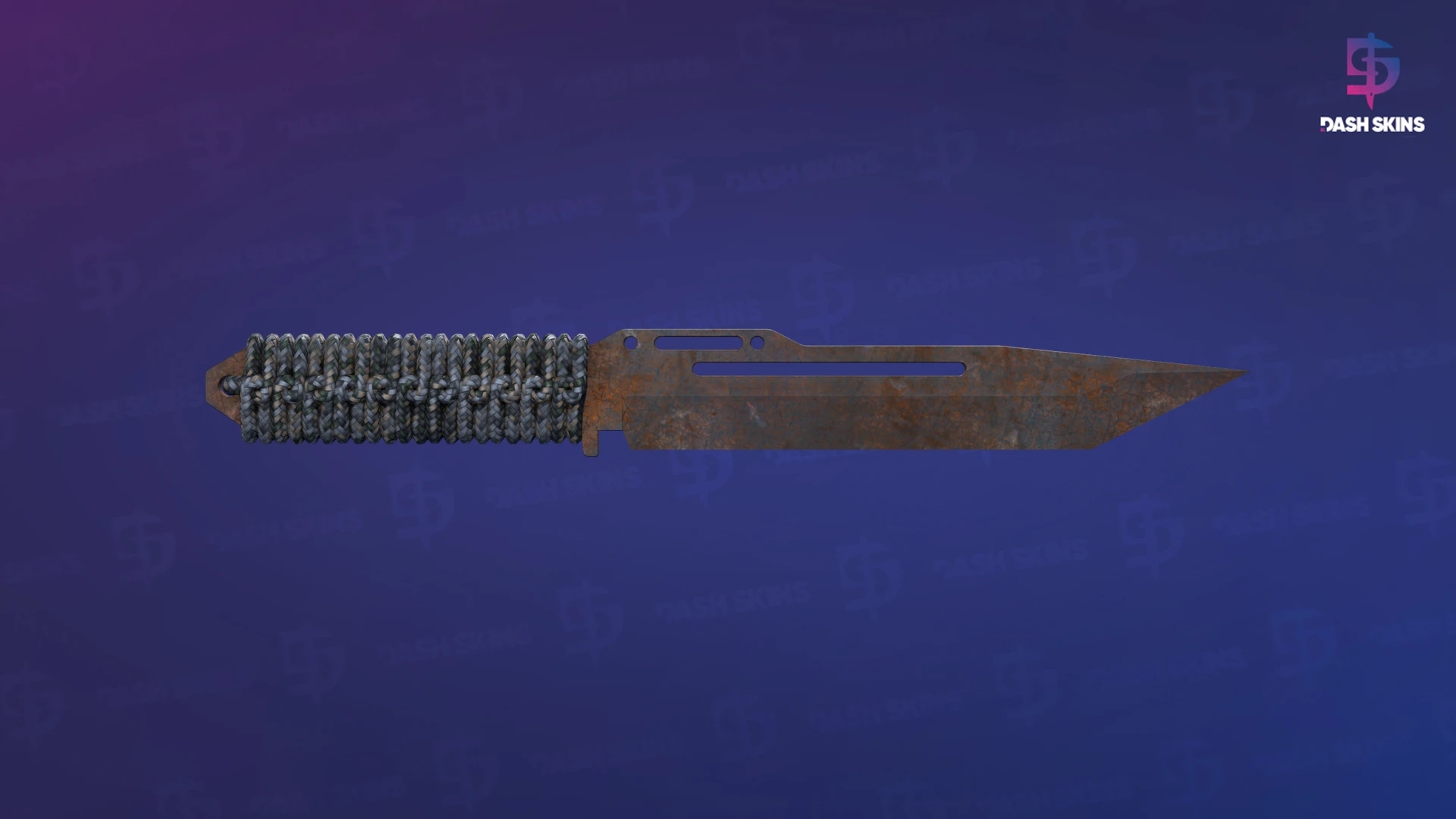 ★ Paracord Knife | Rust Coat (Battle-Scarred) Screenshot Playside