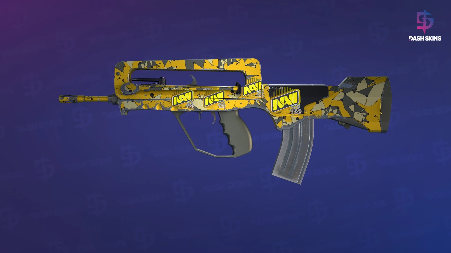 FAMAS | Neural Net (Minimal Wear) Screenshot Playside
