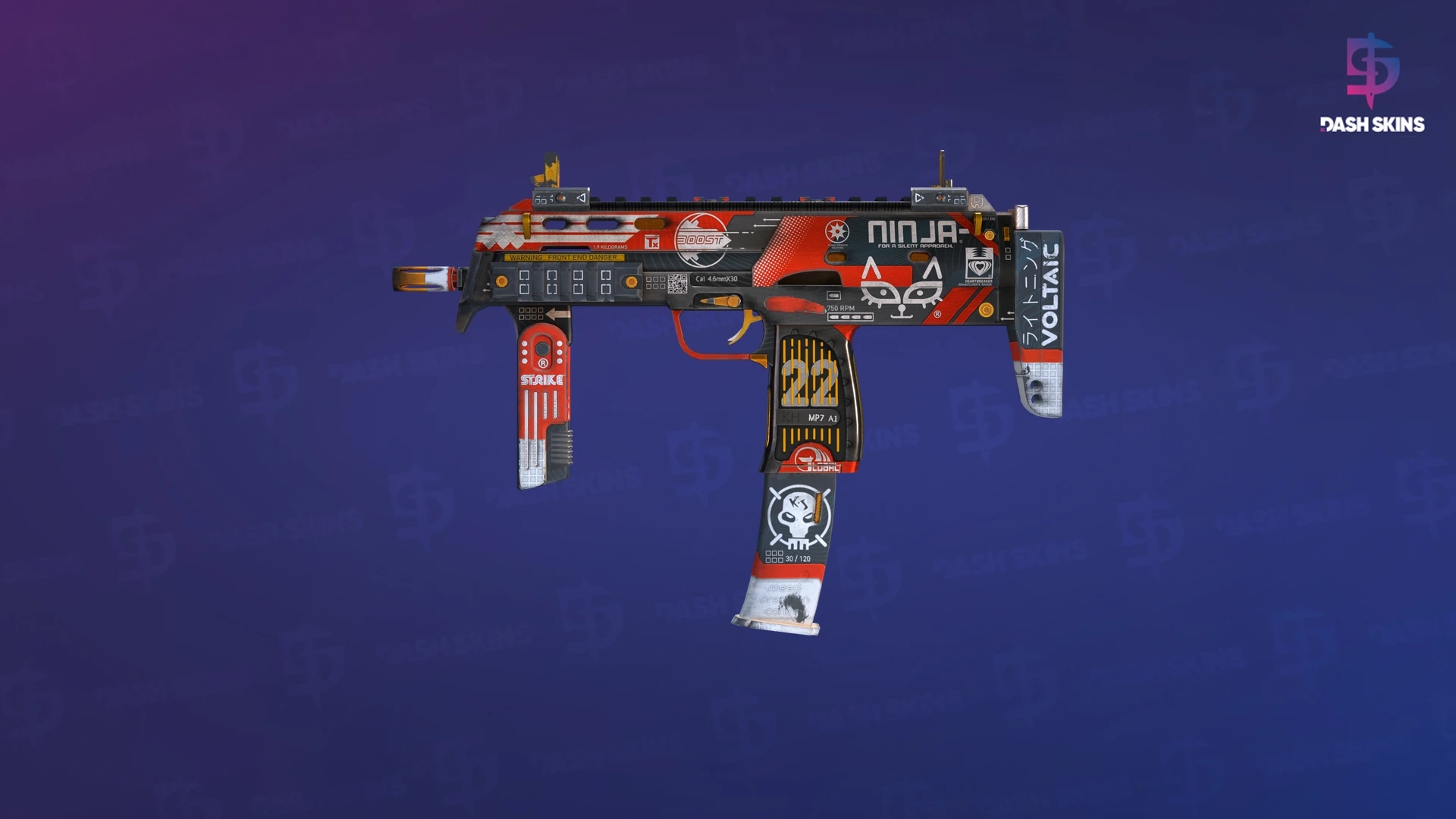 MP7 | Bloodsport (Field-Tested) Screenshot Playside