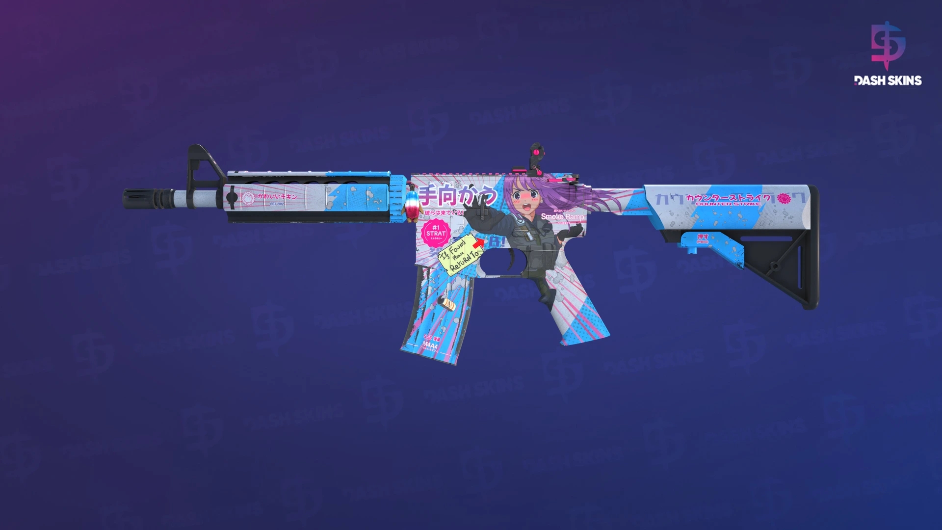 M4A4 | Temukau (Field-Tested) Screenshot Playside