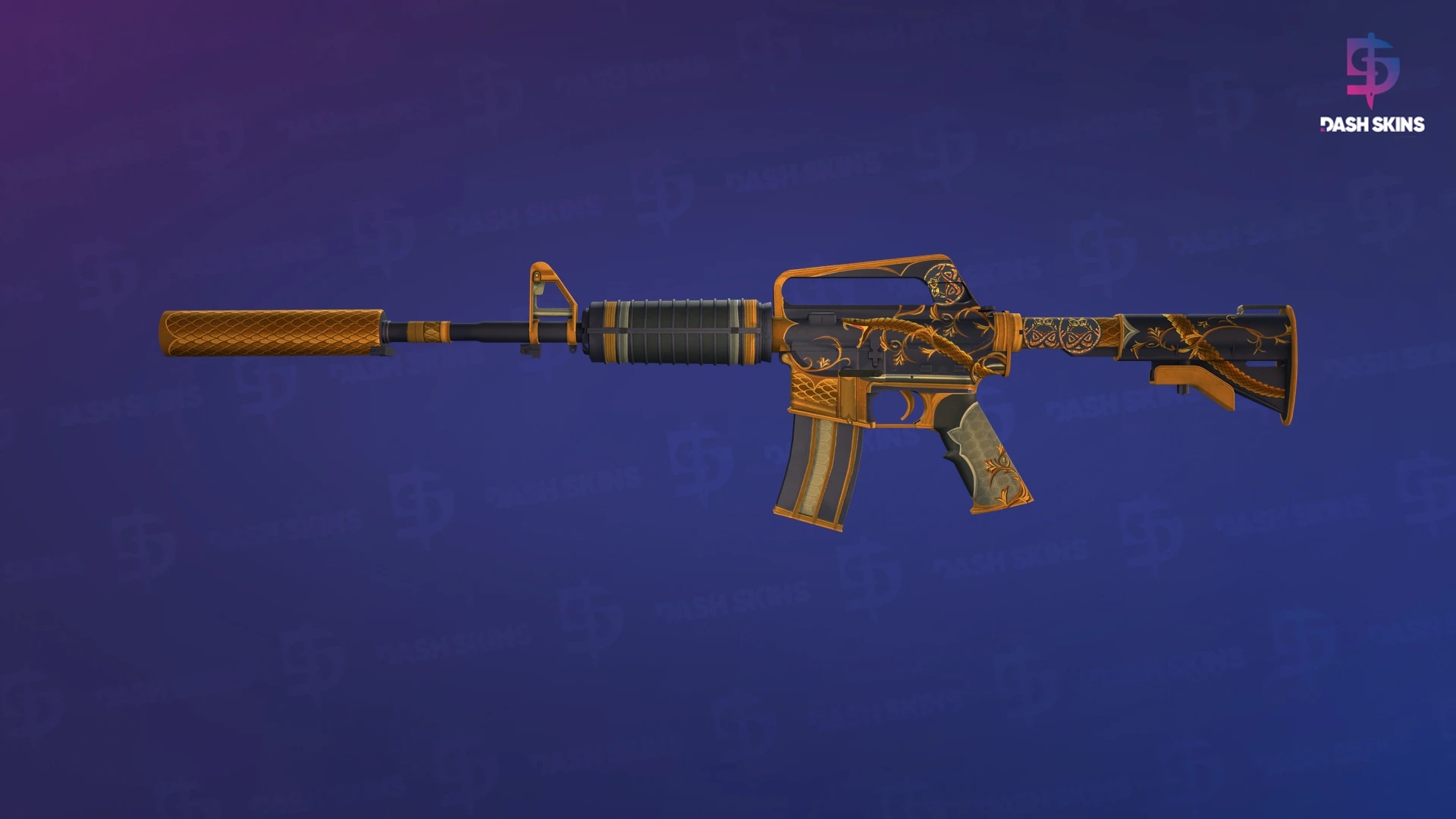 M4A1-S | Golden Coil (Field-Tested) Screenshot Playside