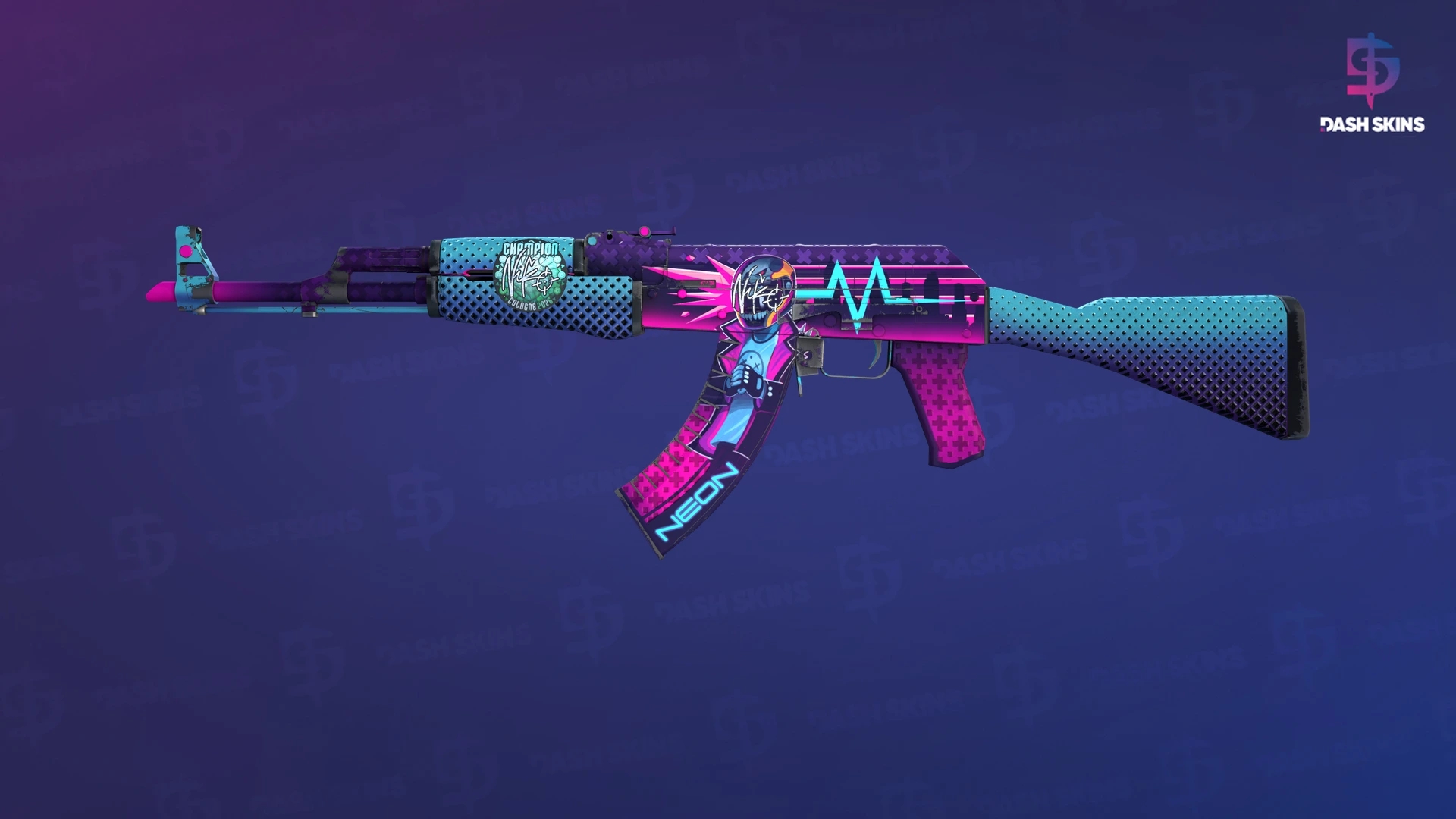 AK-47 | Neon Rider (Field-Tested) Screenshot Playside
