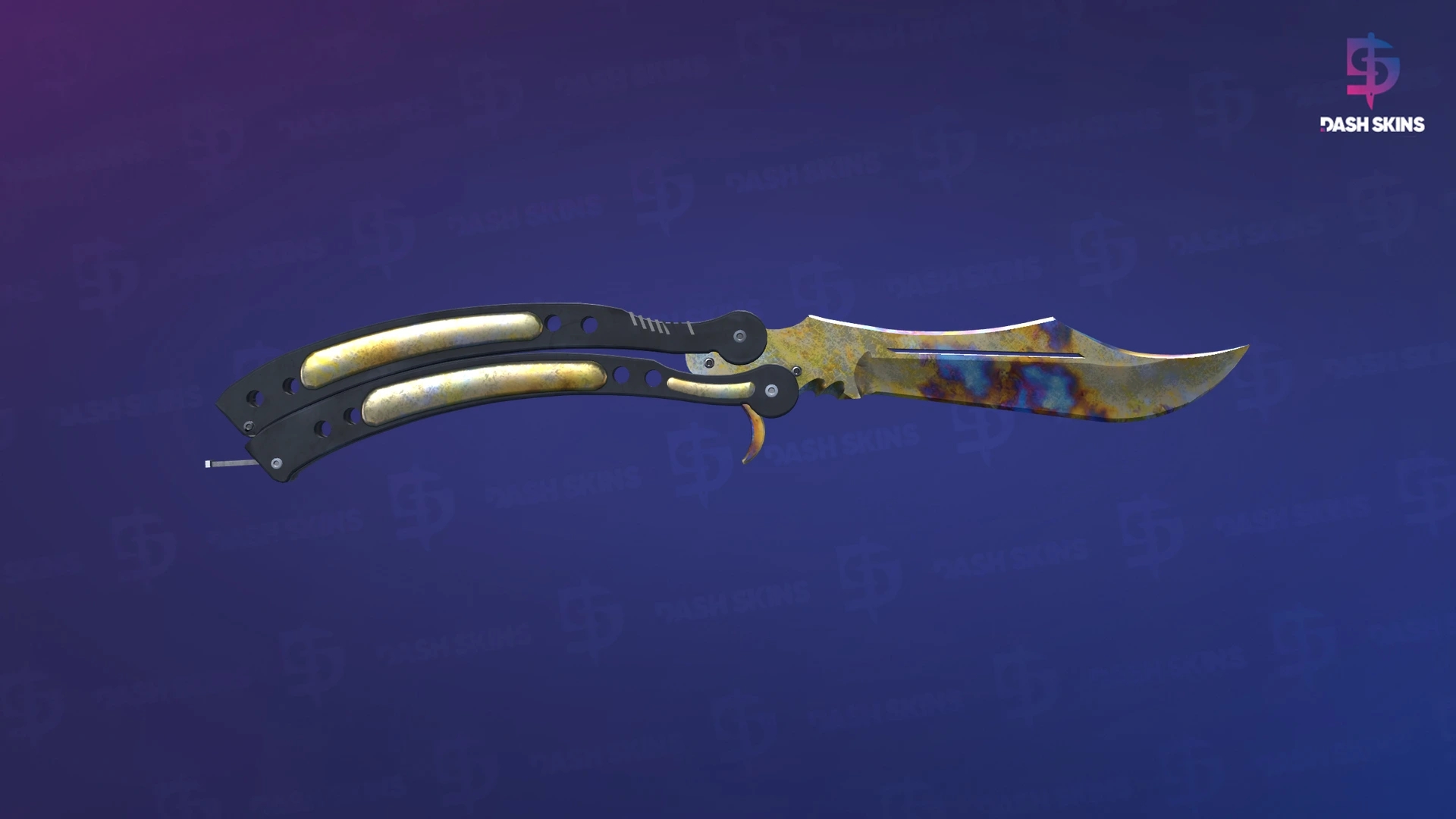 ★ Butterfly Knife | Case Hardened (Field-Tested) Screenshot Playside