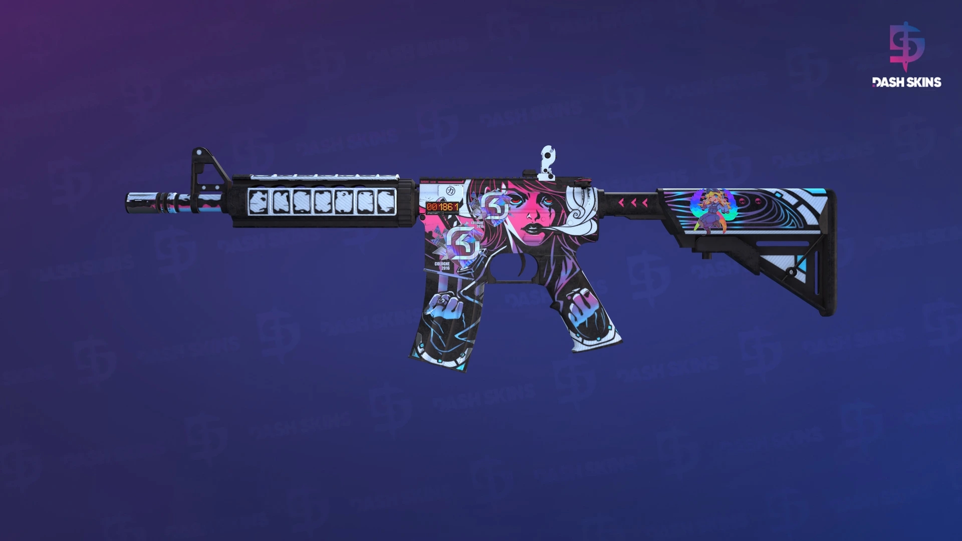 StatTrak™ M4A4 | Neo-Noir (Factory New) Screenshot Playside