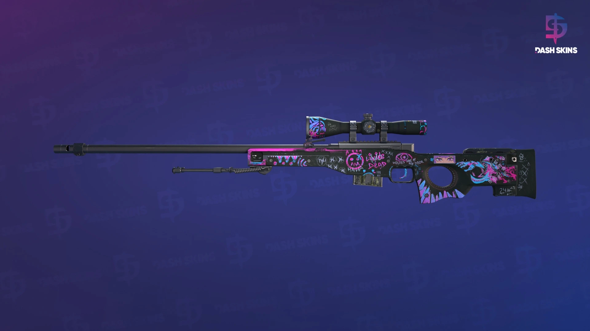 AWP | Fever Dream (Minimal Wear) Screenshot Playside