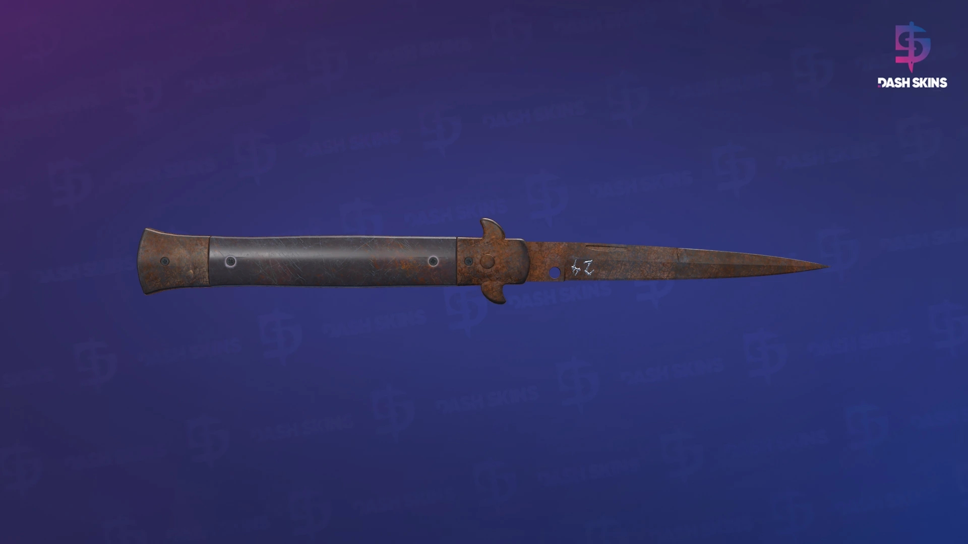 ★ StatTrak™ Stiletto Knife | Rust Coat (Battle-Scarred) Screenshot Playside