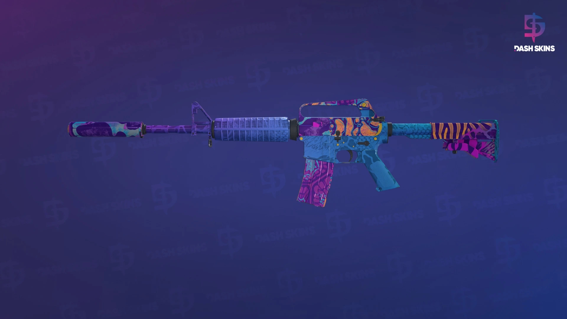 M4A1-S | Party Animal (Minimal Wear) Screenshot Playside