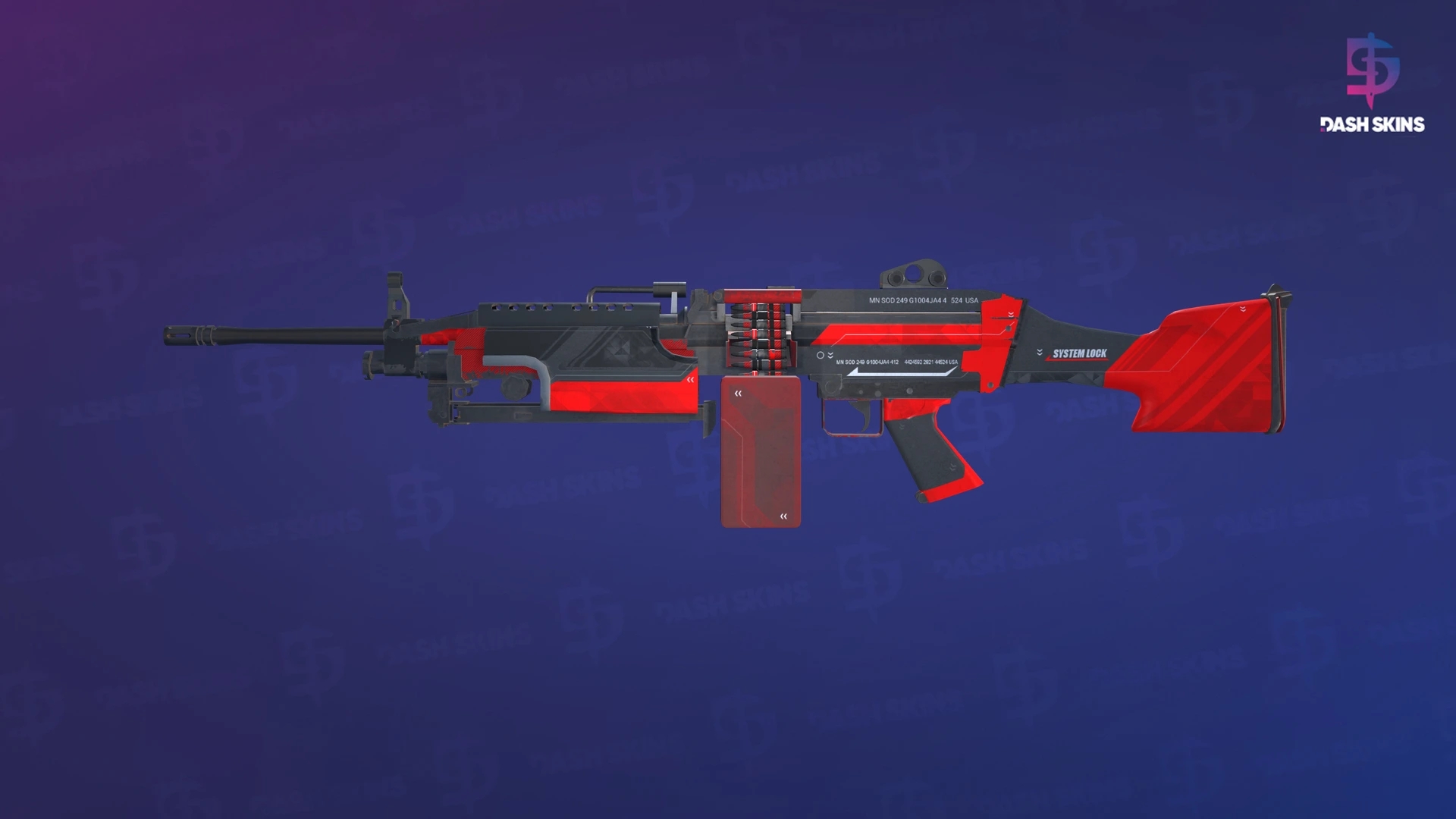M249 | System Lock (Field-Tested) Screenshot Playside