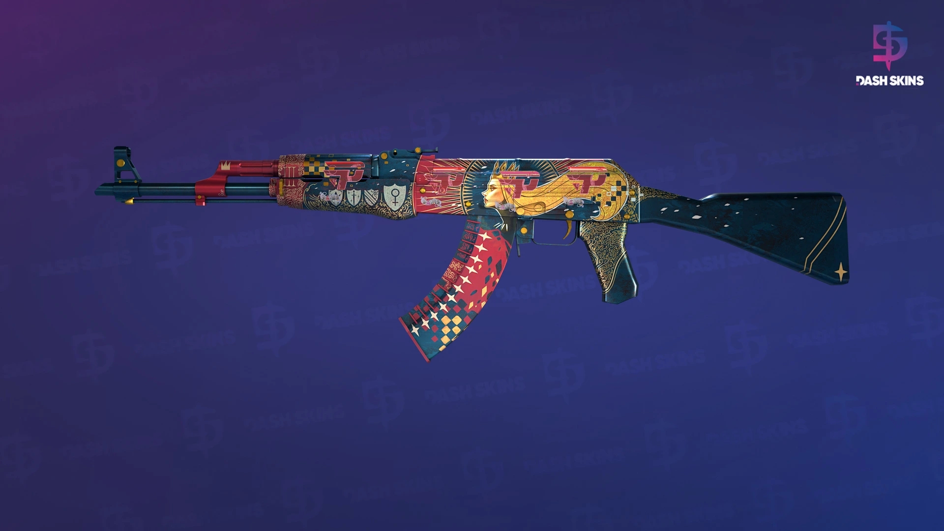 AK-47 | The Empress (Minimal Wear) Screenshot Playside