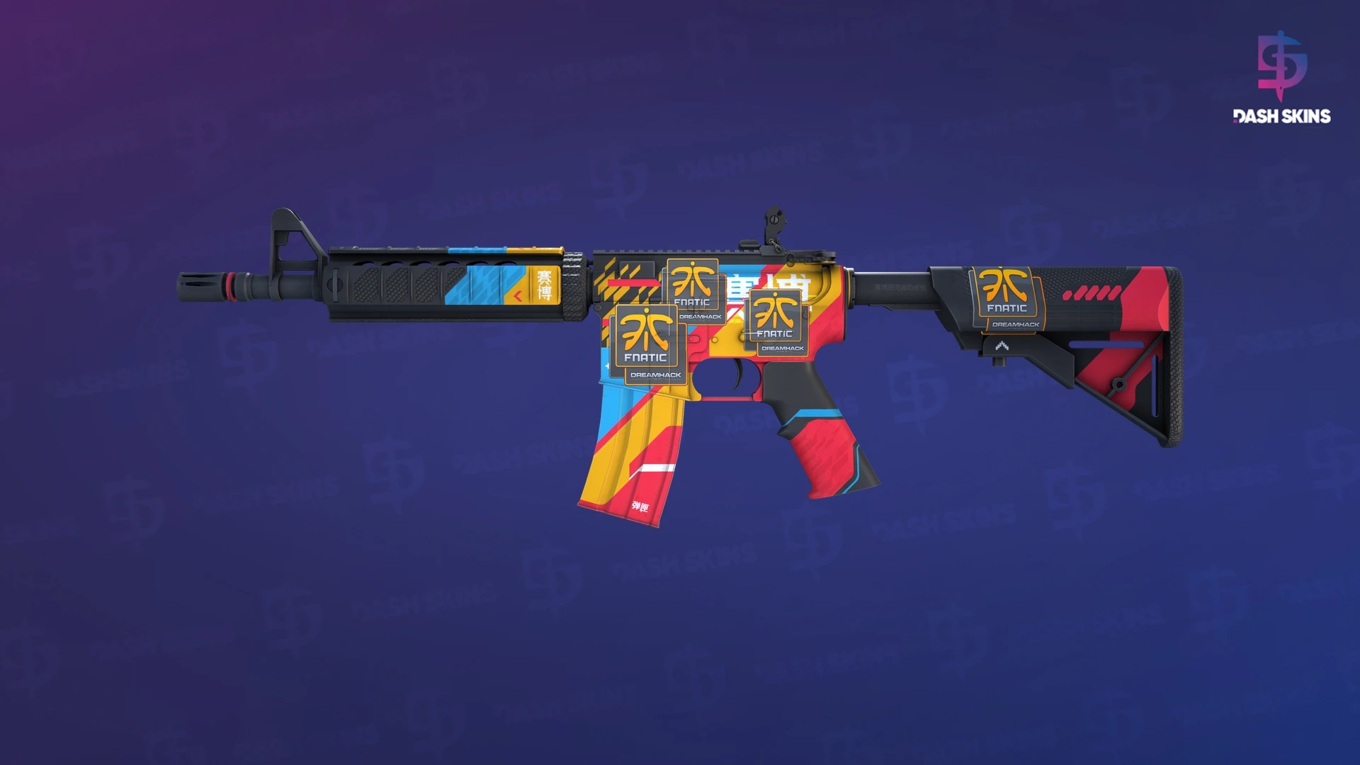 M4A4 | Cyber Security (Factory New) Screenshot Playside