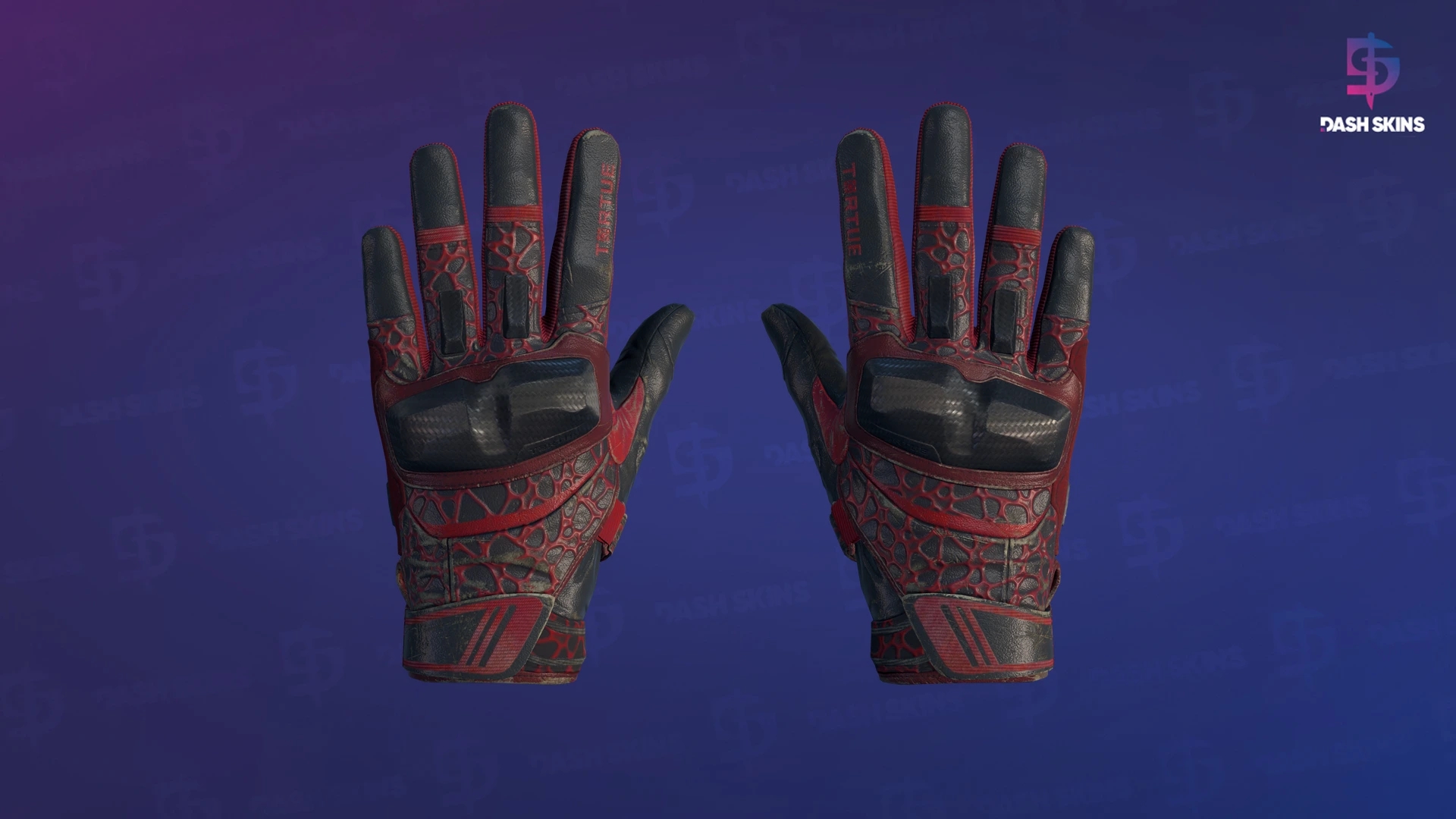 ★ Moto Gloves | Blood Pressure (Well-Worn) Screenshot Playside