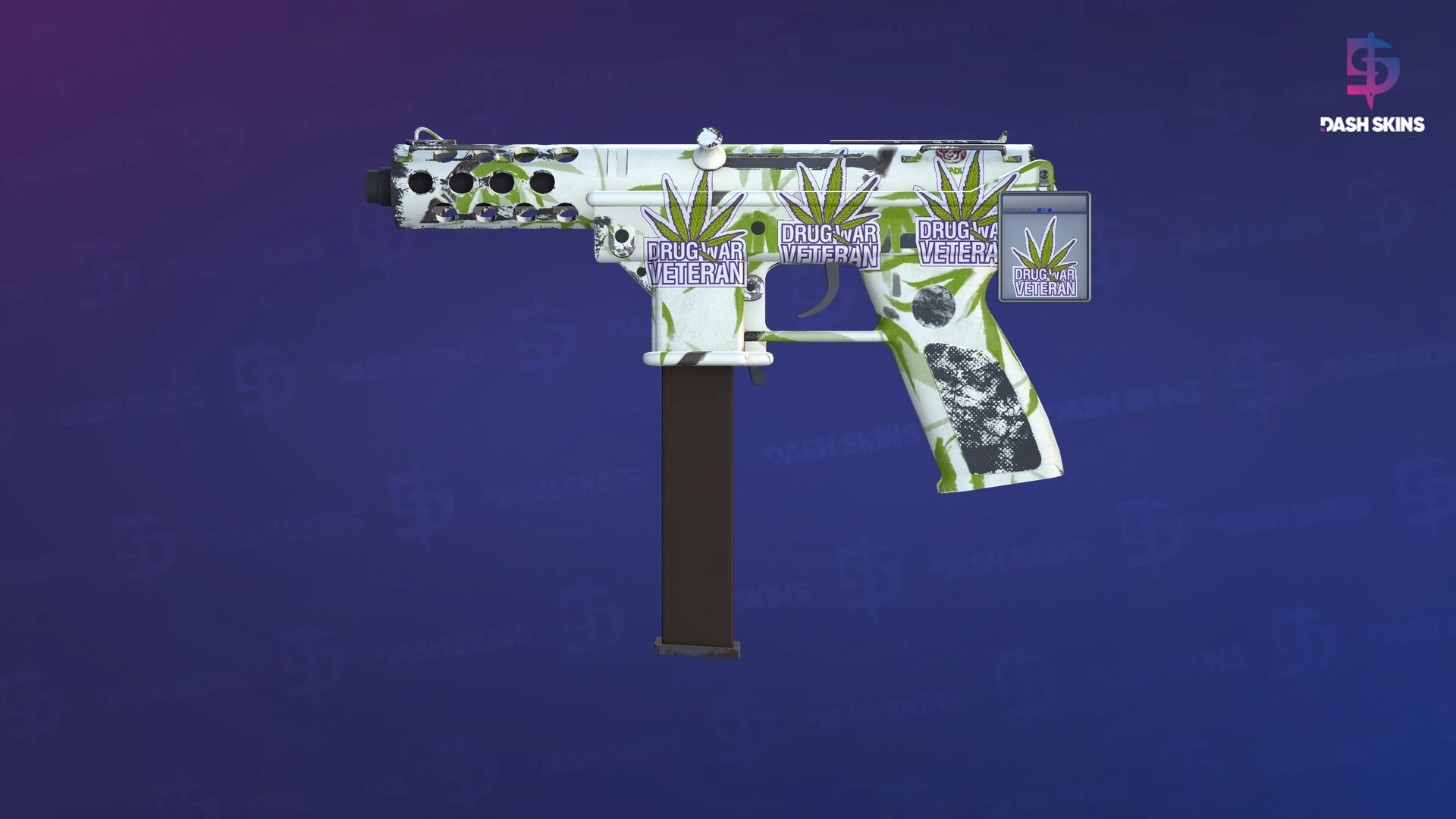 Tec-9 | Bamboo Forest (Minimal Wear) Screenshot Playside