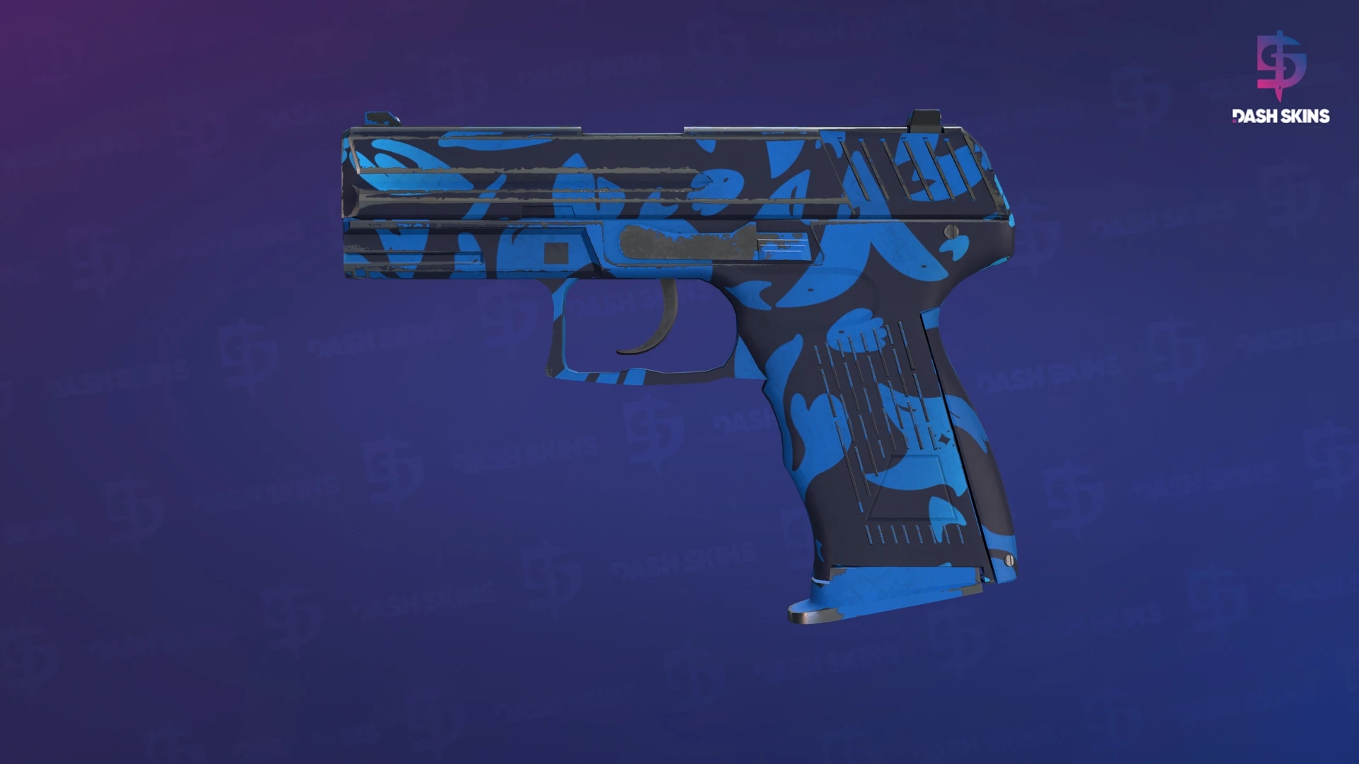 P2000 | Oceanic (Minimal Wear) Screenshot Playside