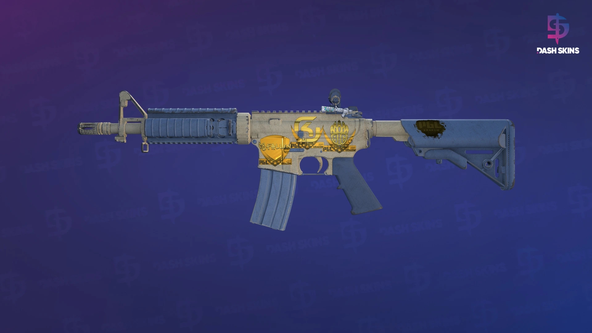 Souvenir M4A4 | Tornado (Well-Worn) Screenshot Playside