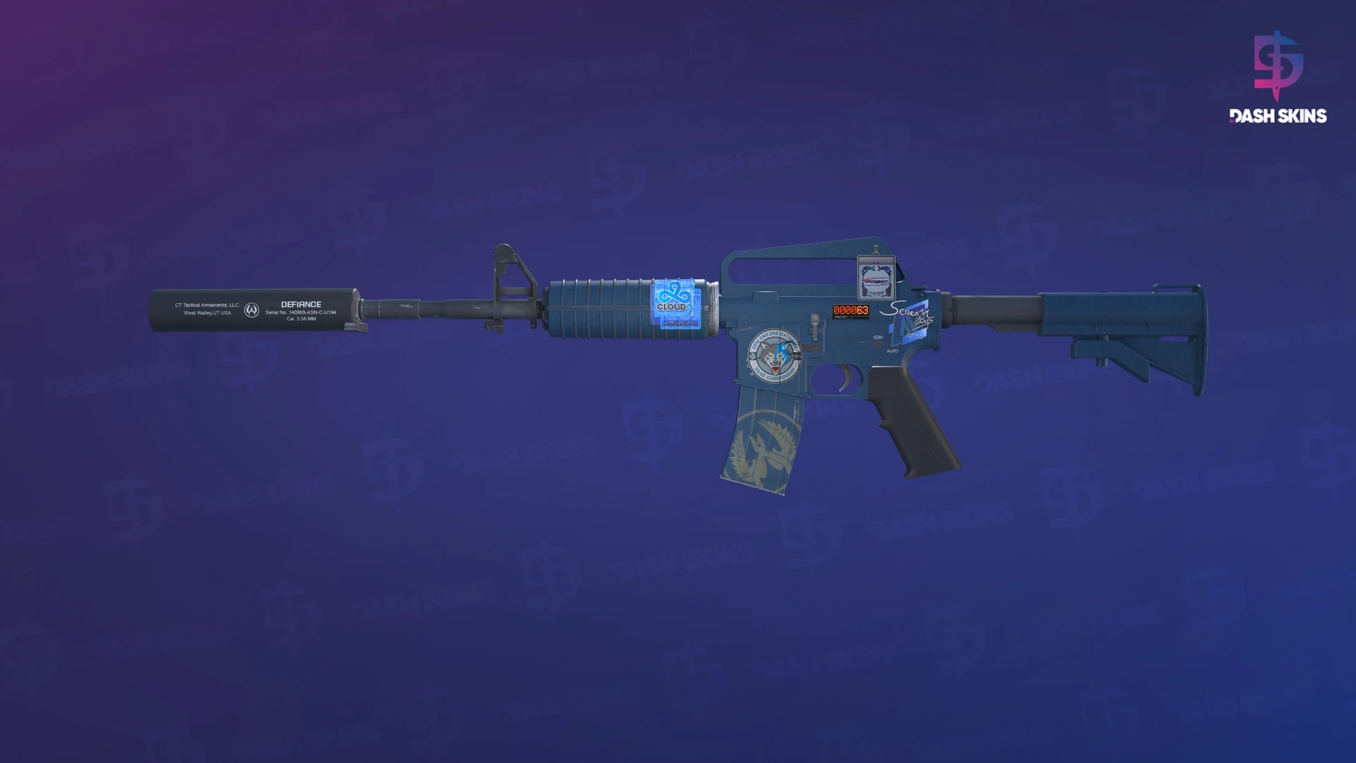 StatTrak™ M4A1-S | Guardian (Minimal Wear) Screenshot Playside