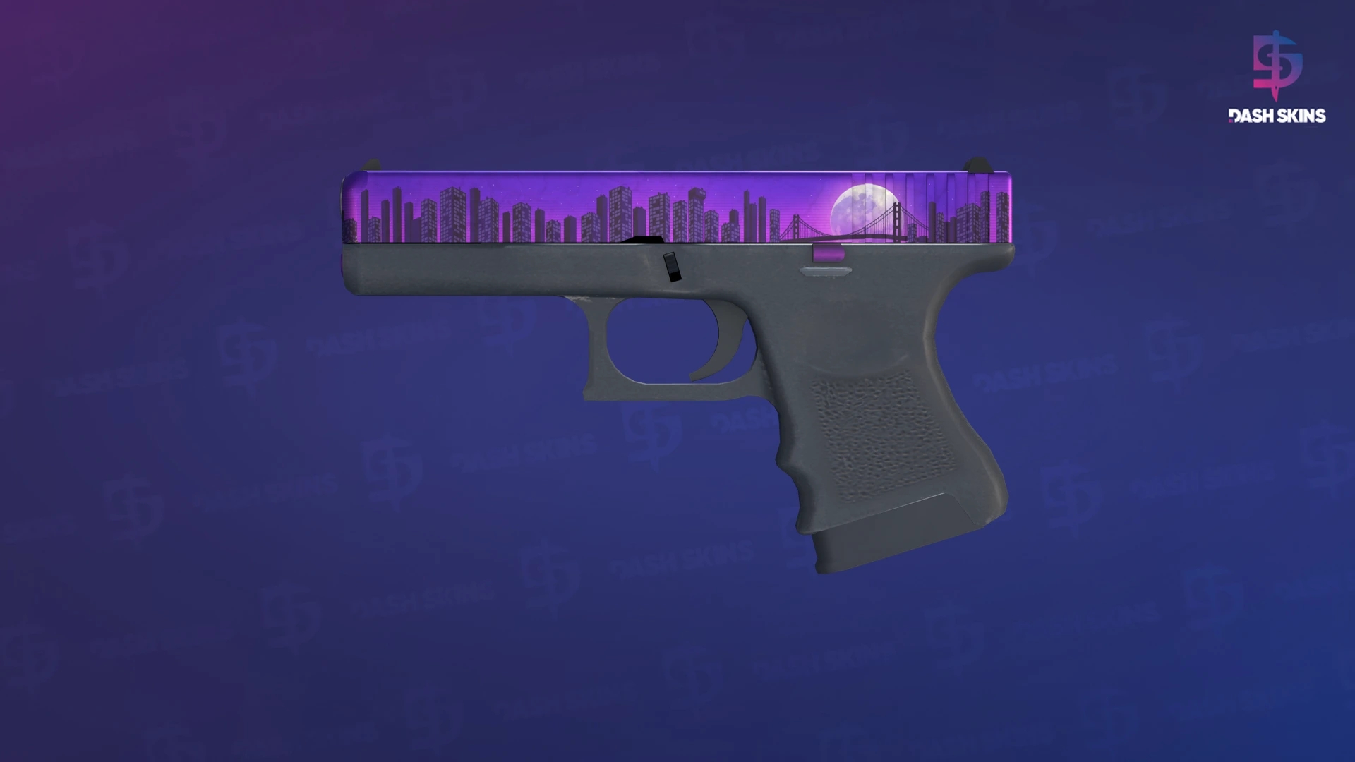 Glock-18 | Moonrise (Factory New) Screenshot Playside