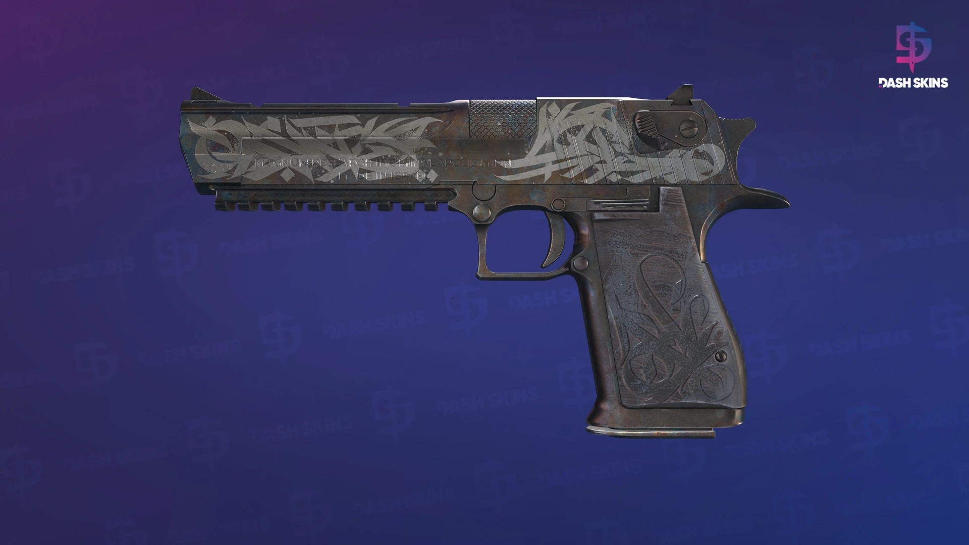 Desert Eagle | Calligraffiti (Well-Worn) Screenshot Playside