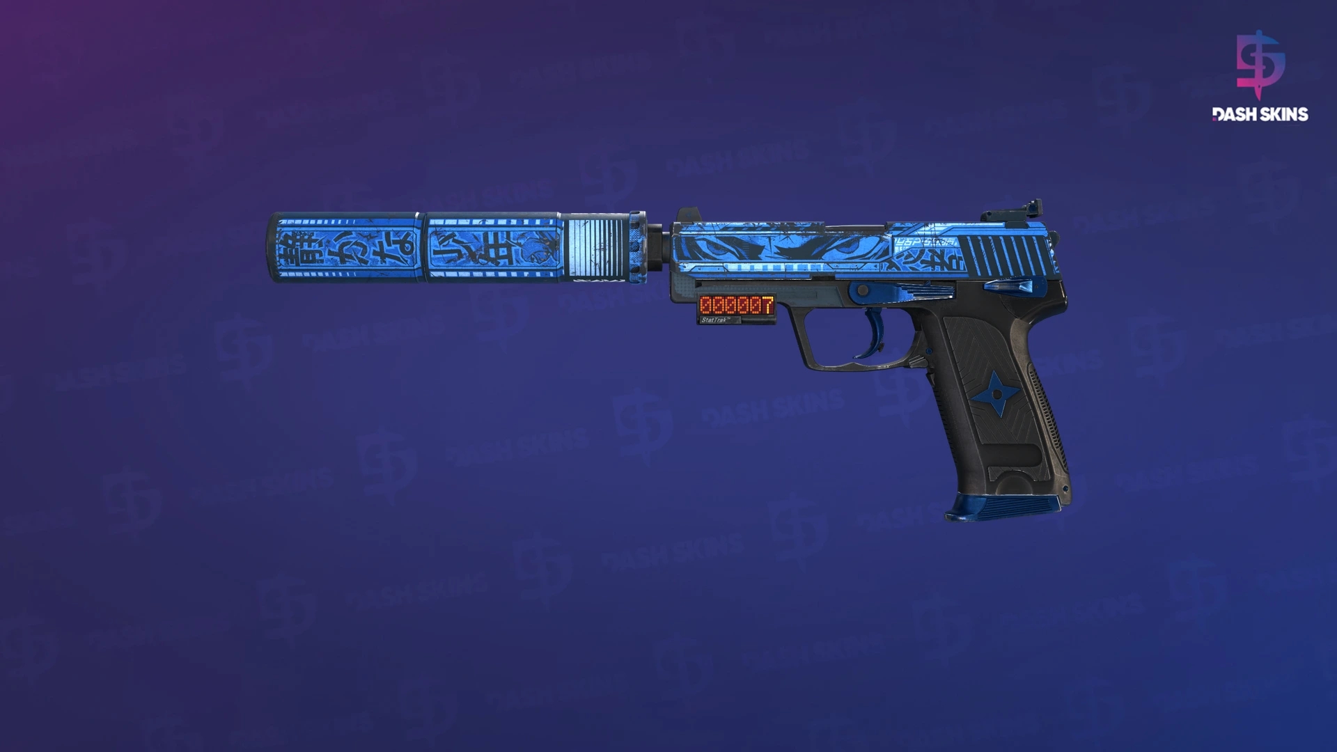 StatTrak™ USP-S | Silent Shot (Battle-Scarred) Screenshot Playside