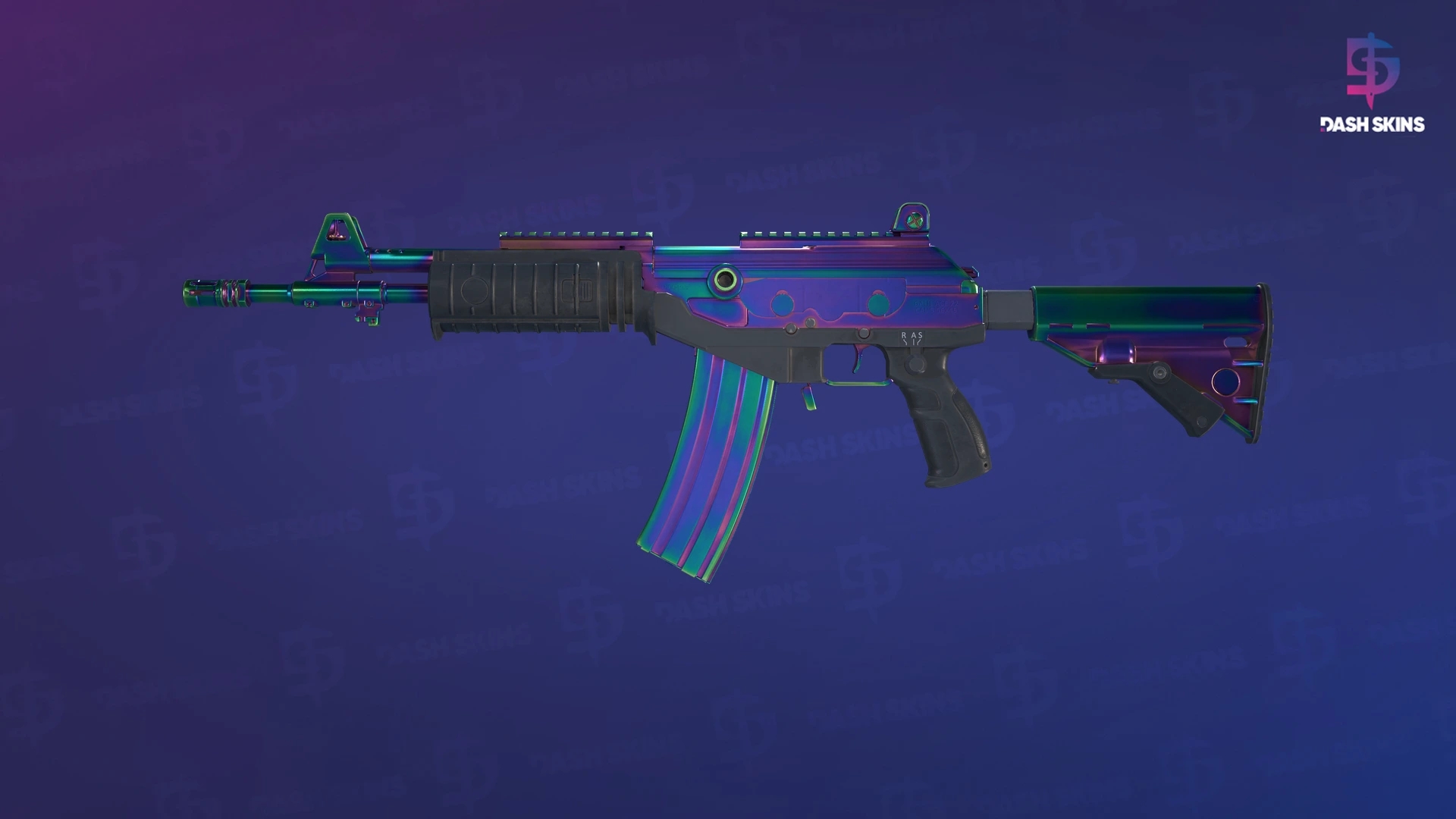 Galil AR | Rainbow Spoon (Minimal Wear) Screenshot Playside