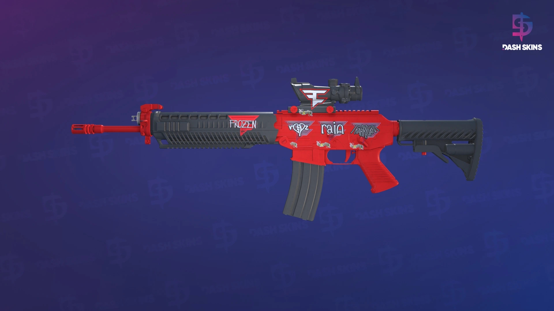 SG 553 | Candy Apple (Factory New) Screenshot Playside