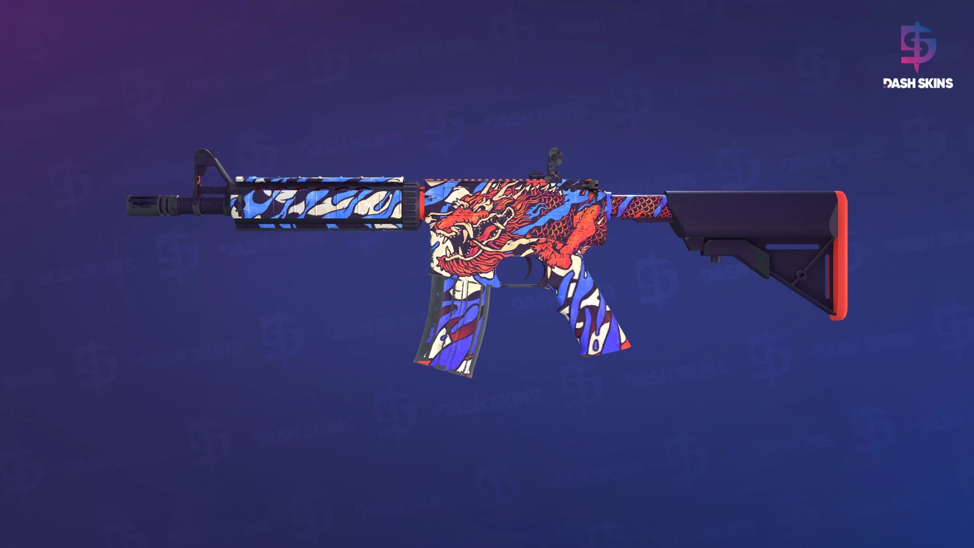 M4A4 | 龍王 (Dragon King) (Factory New) Screenshot Playside