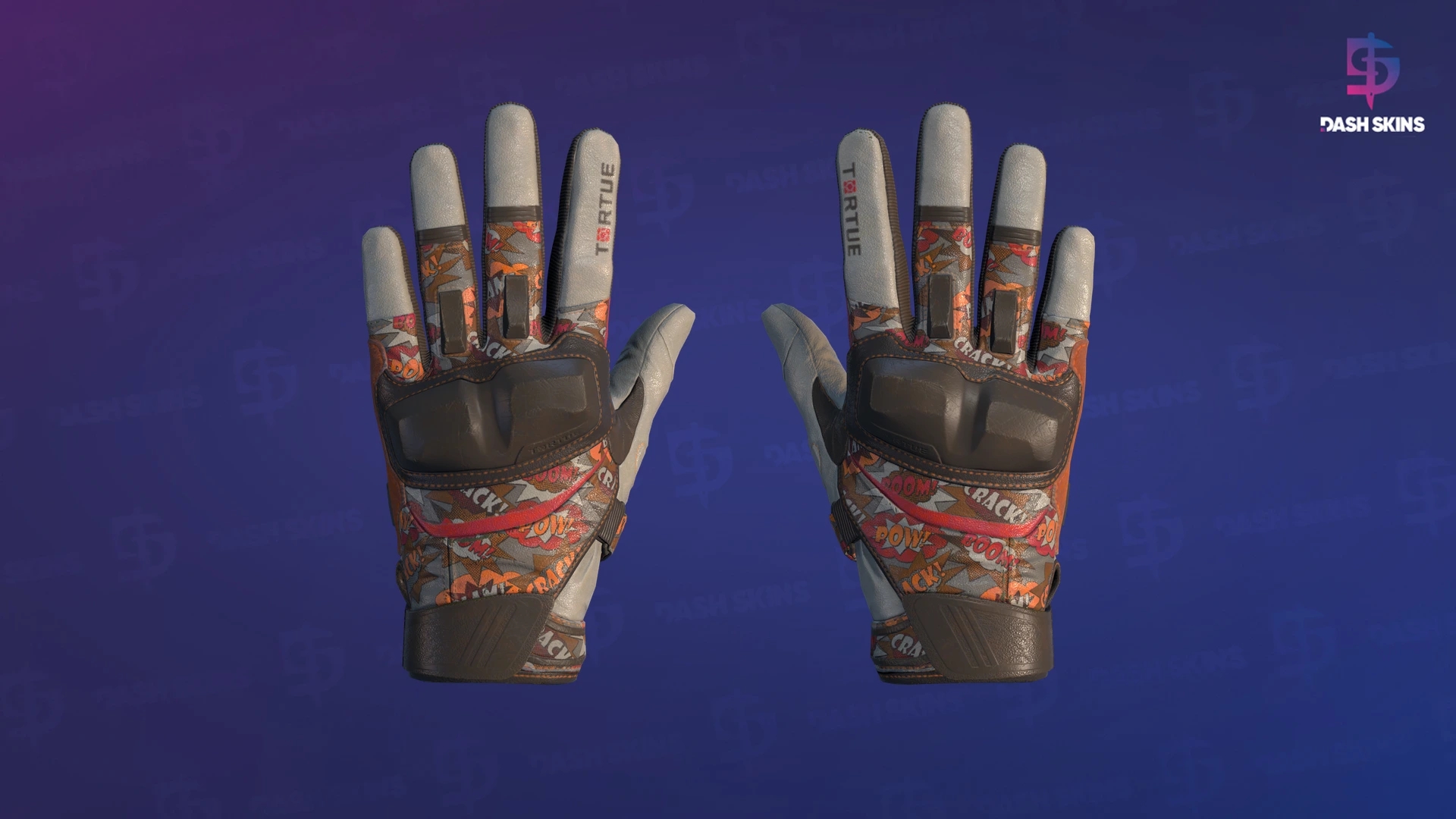 ★ Moto Gloves | POW! (Minimal Wear) Screenshot Playside
