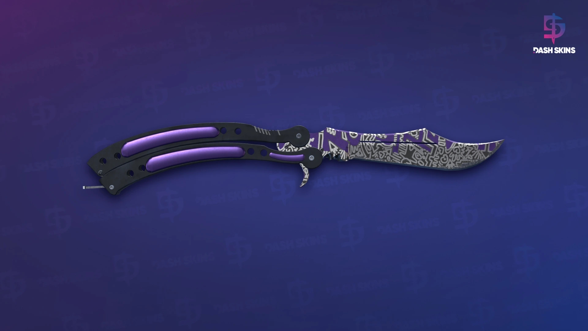 ★ Butterfly Knife | Freehand (Field-Tested) Screenshot Playside