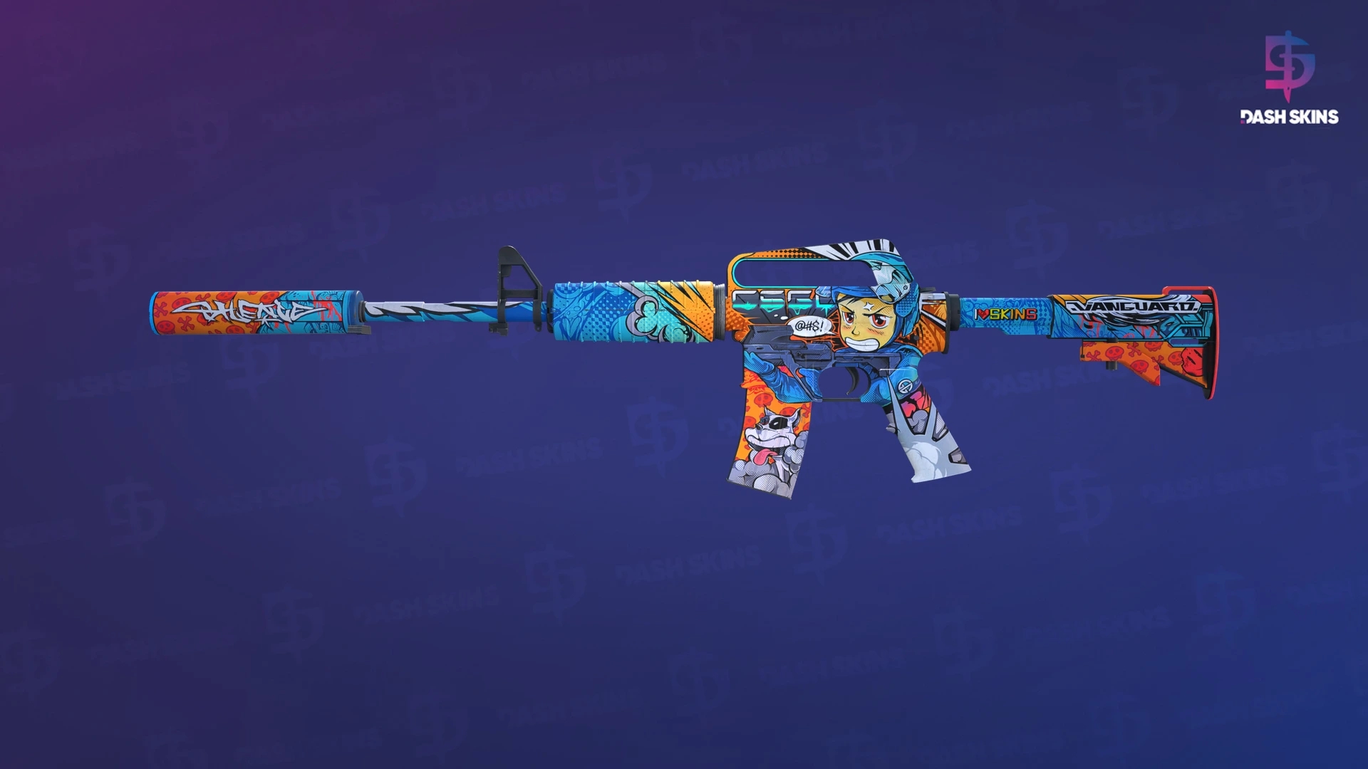 M4A1-S | Player Two (Minimal Wear) Screenshot Playside