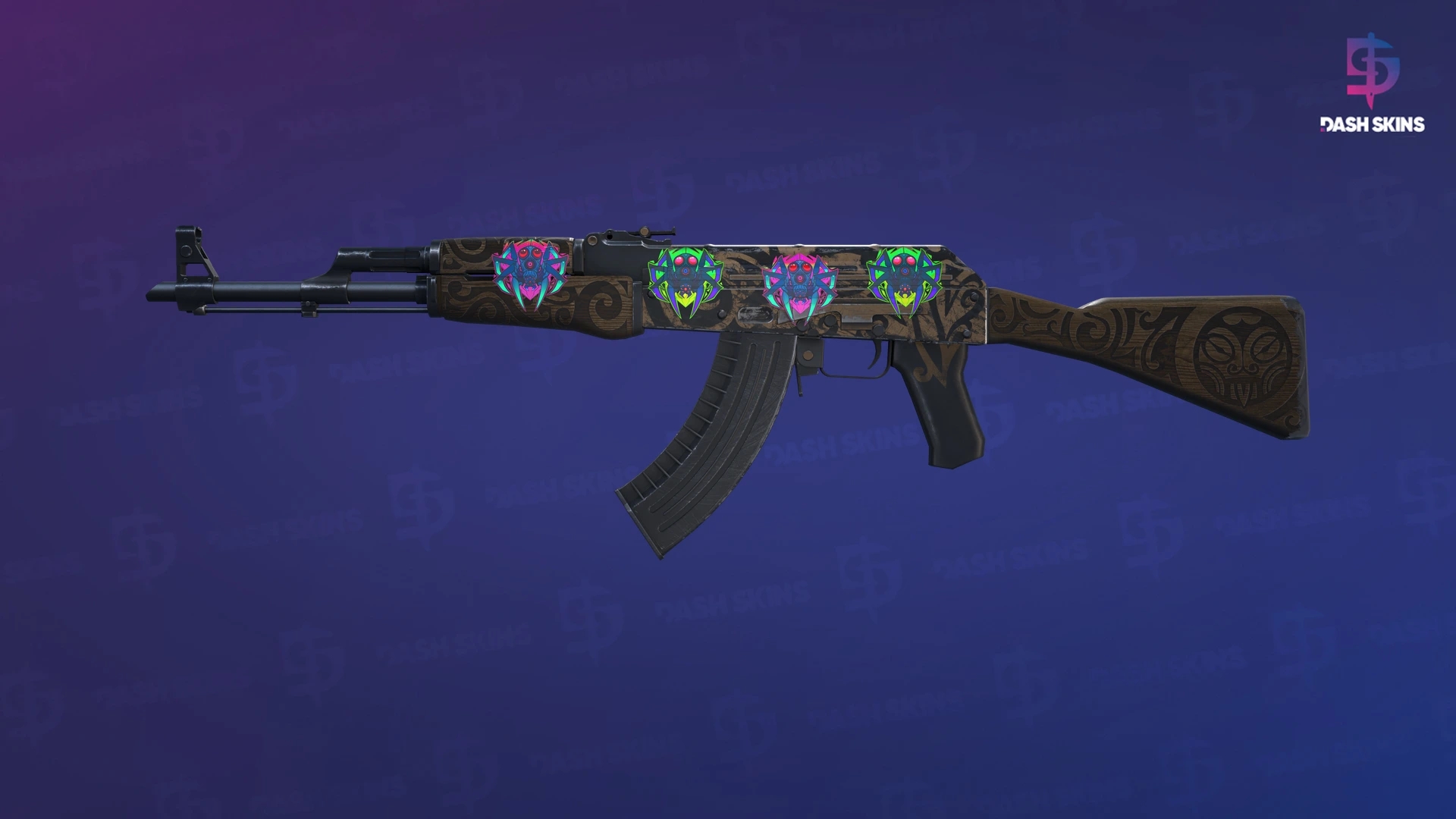 AK-47 | Uncharted (Field-Tested) Screenshot Playside
