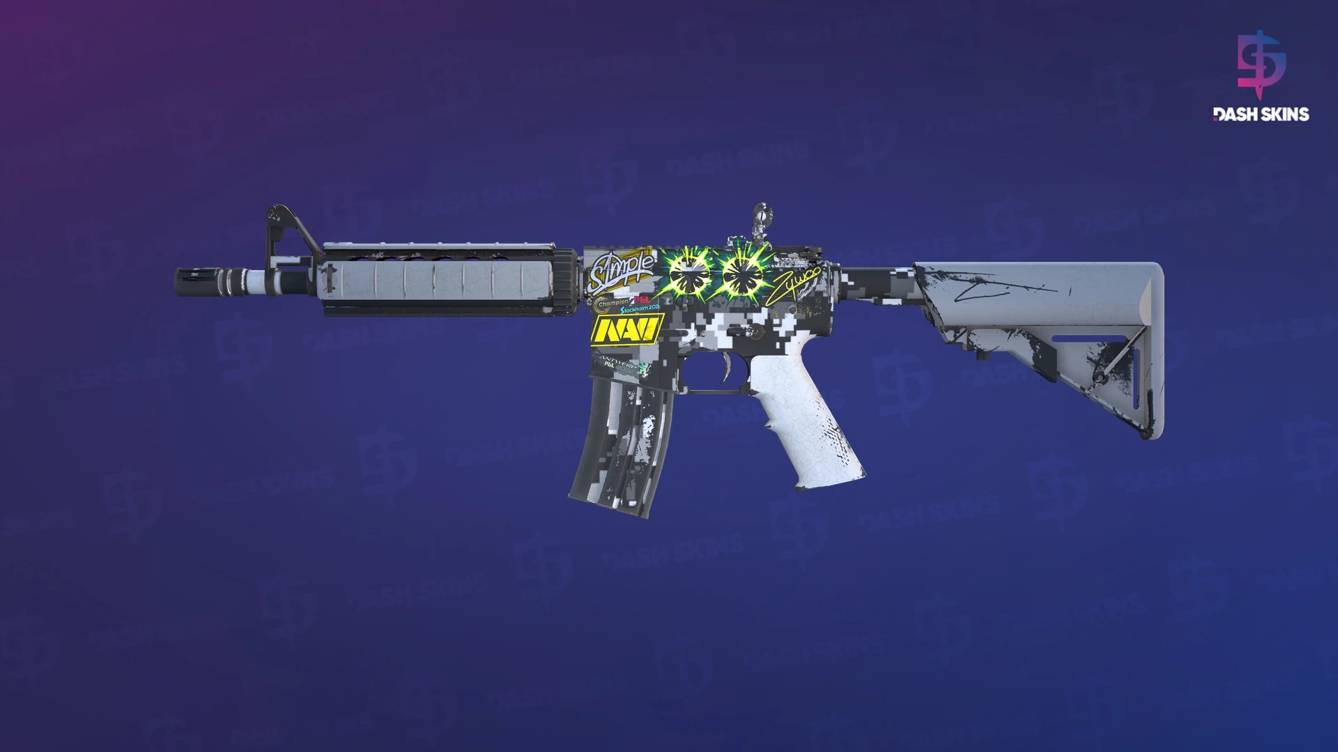 M4A4 | Urban DDPAT (Minimal Wear) Screenshot Playside