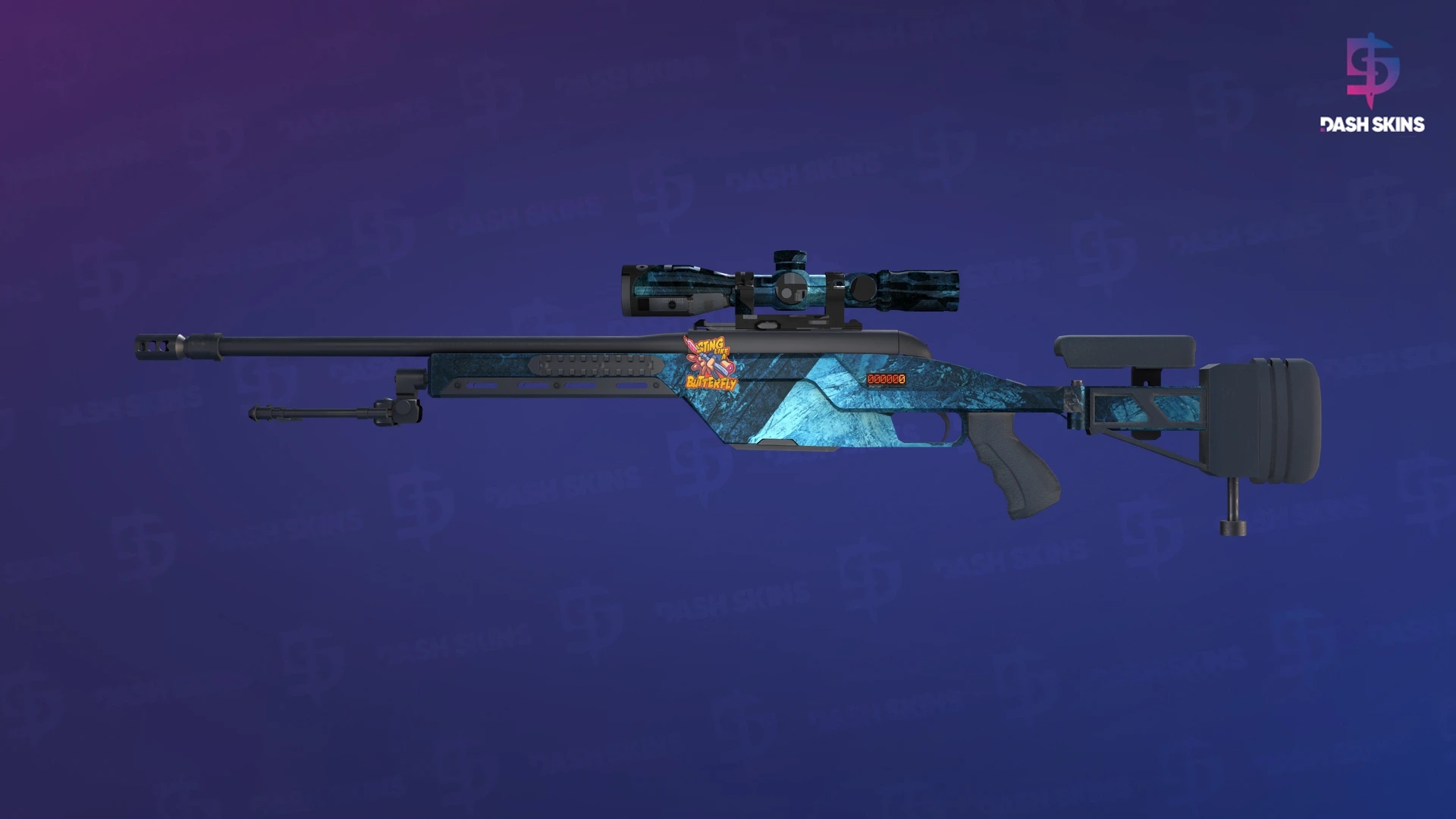 StatTrak™ SSG 08 | Abyss (Field-Tested) Screenshot Playside