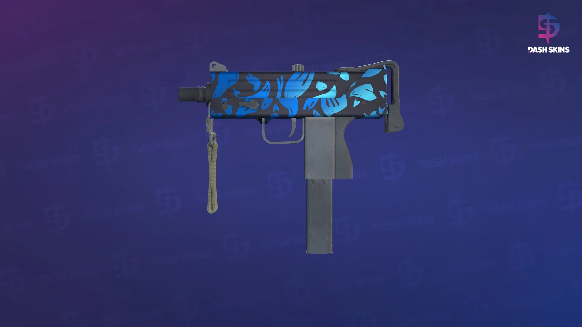 MAC-10 | Oceanic (Factory New) Screenshot Playside