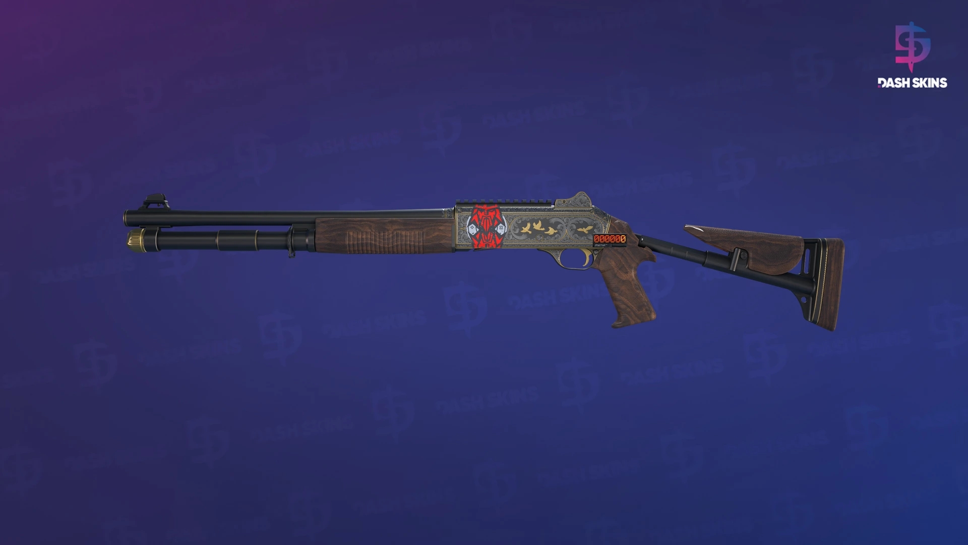 StatTrak™ XM1014 | Mockingbird (Minimal Wear) Screenshot Playside