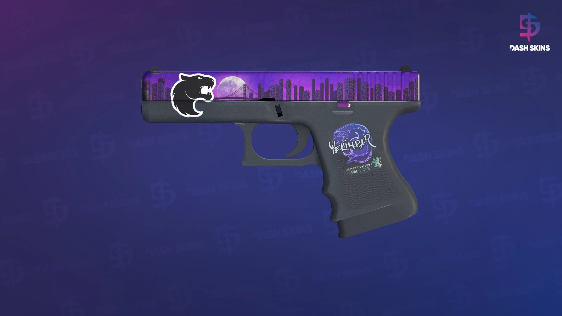 Glock-18 | Moonrise (Field-Tested) Screenshot Playside