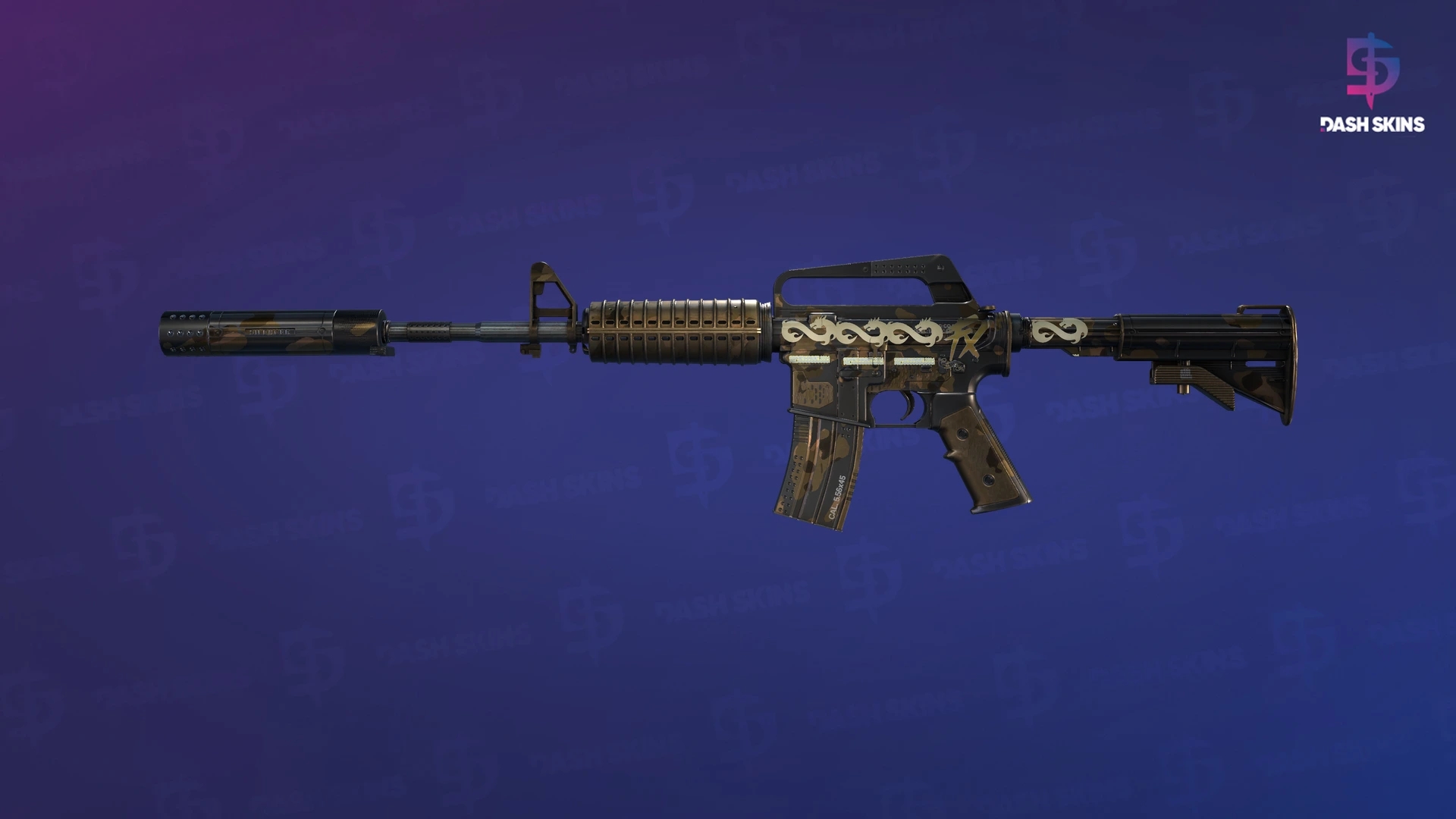 M4A1-S | Mud-Spec (Minimal Wear) Screenshot Playside