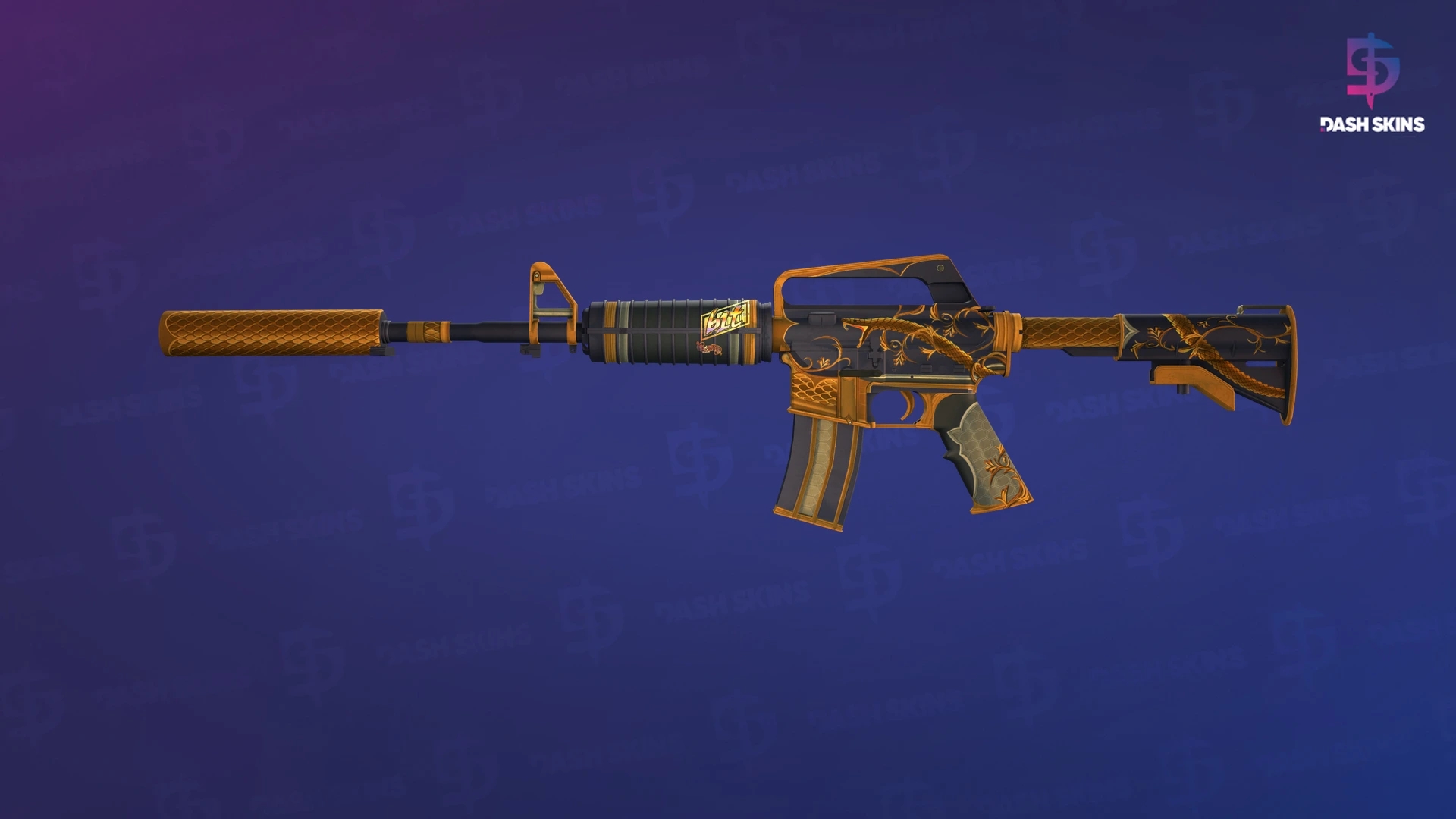 M4A1-S | Golden Coil (Field-Tested) Screenshot Playside