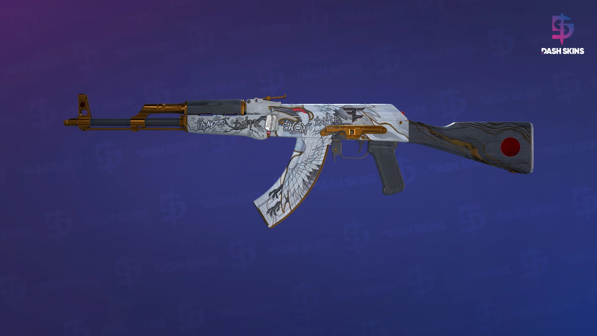 AK-47 | Crane Flight (Field-Tested) Screenshot Playside