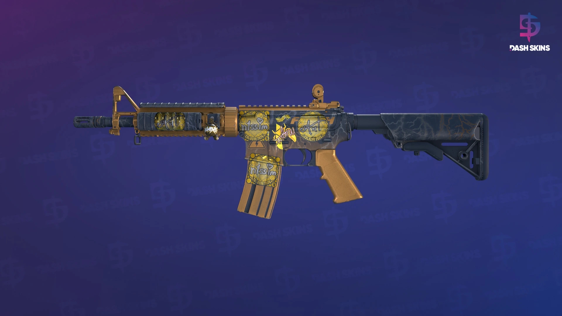 M4A4 | Sheet Lightning (Field-Tested) Screenshot Playside