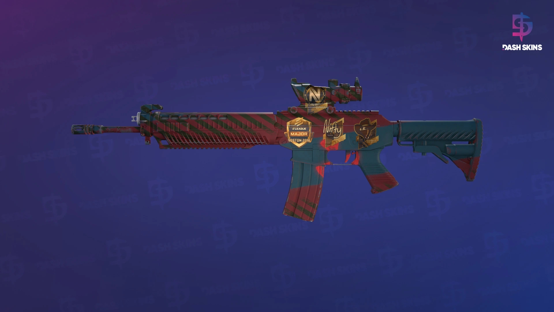 Souvenir SG 553 | Fallout Warning (Minimal Wear) Screenshot Playside