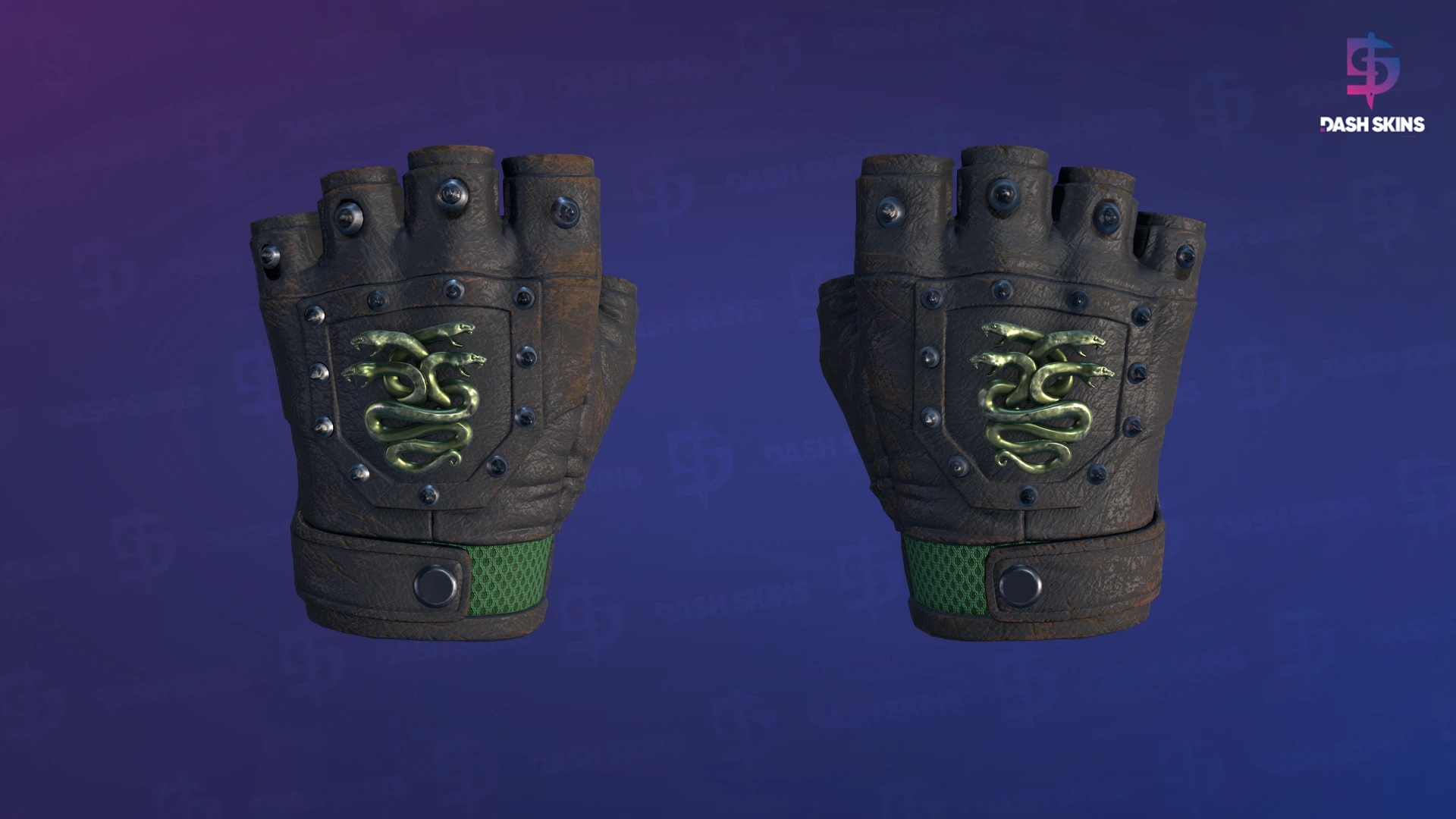 ★ Hydra Gloves | Emerald (Well-Worn) Screenshot Playside